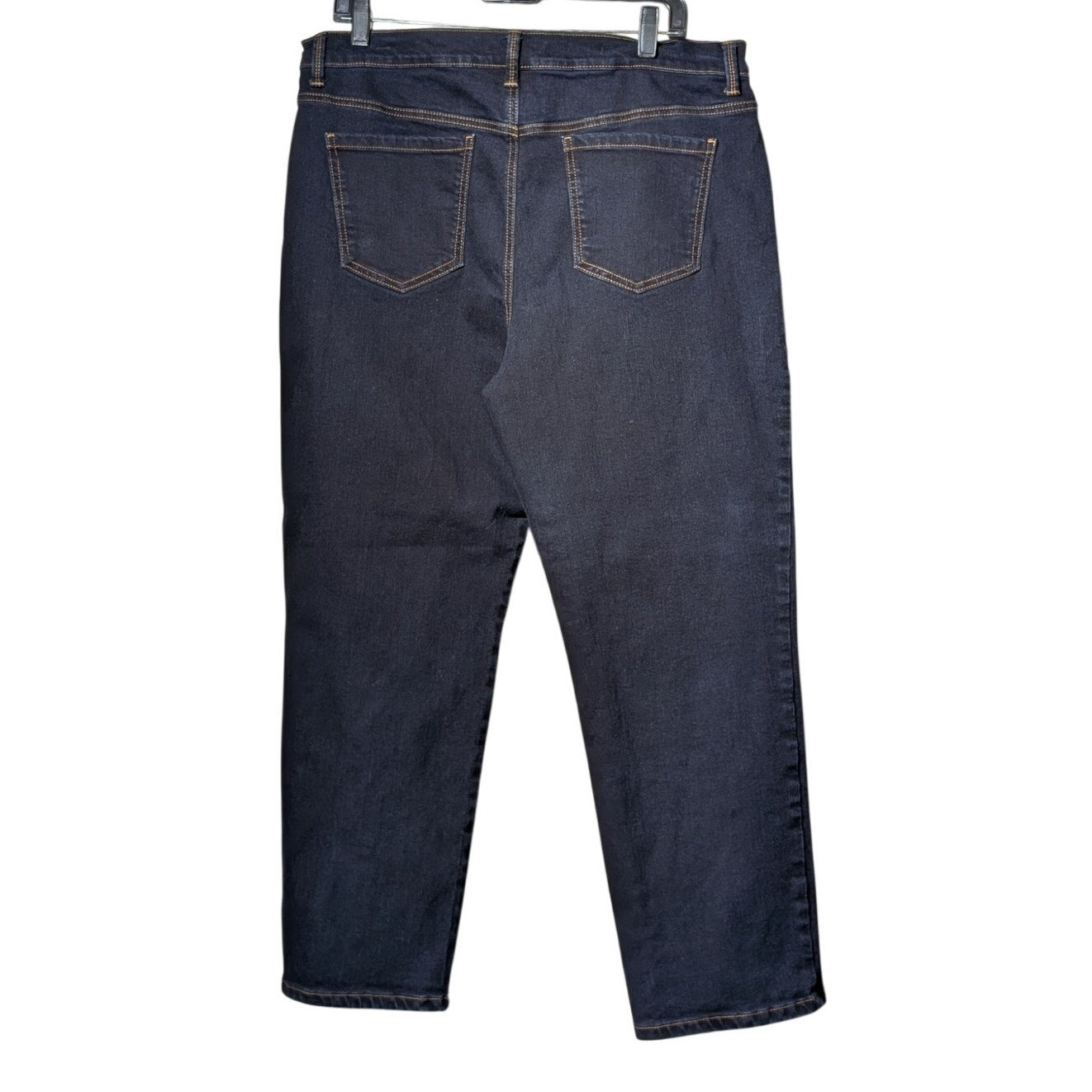 Gloria Vanderbilt Amanda Dark Wash Jeans Women's Sz 18S