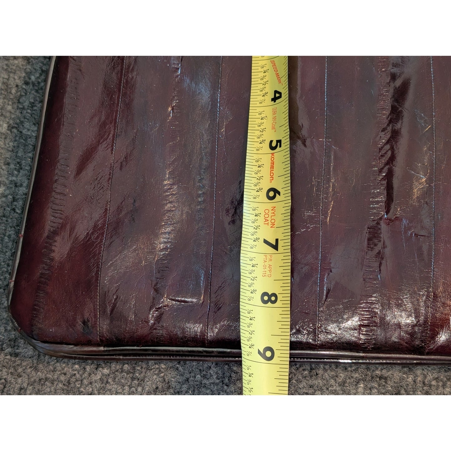 Vintage Genuine Eel Skin Shoulder Bag
