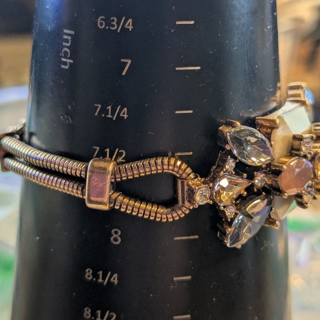 Erica Nikol Rhinestone Studded 7.25"-8" Bracelet
