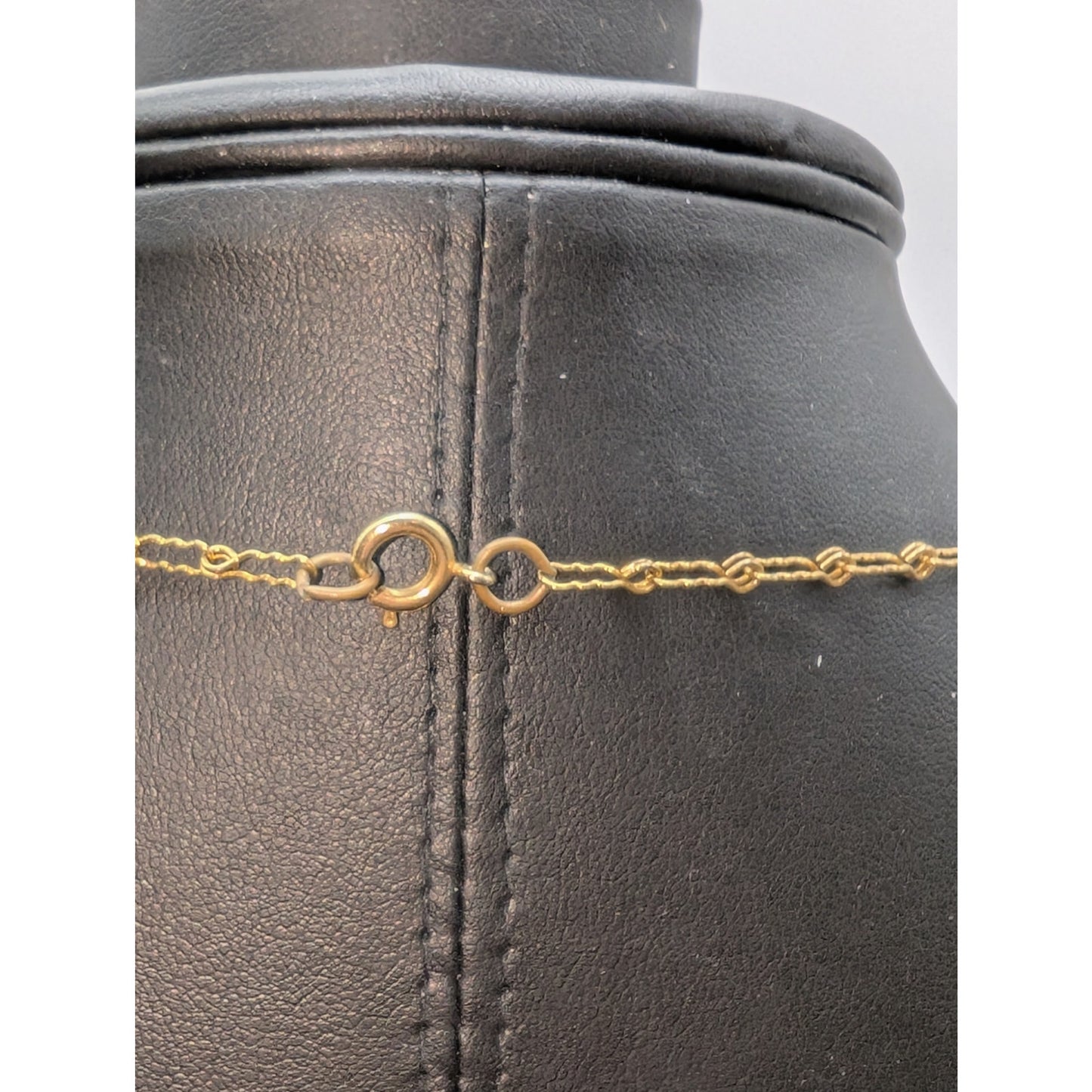 Florenza Vintage 60s Victorian Renaissance Revival 24K Electroplate 26" Necklace
