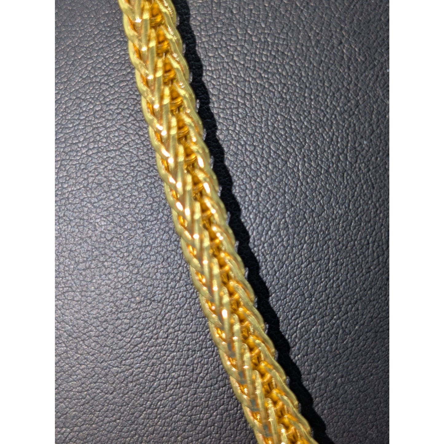 Yellow Gold Plated 24" S Clasp Chain Necklace