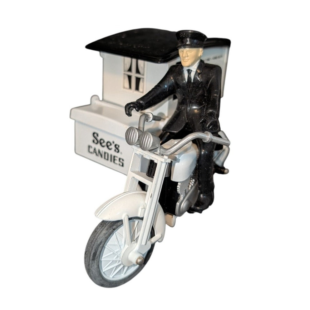 Vtg 1991 70th Anniversary Series Harley Davidson Motorcycle Sidecar Die Cast Toy