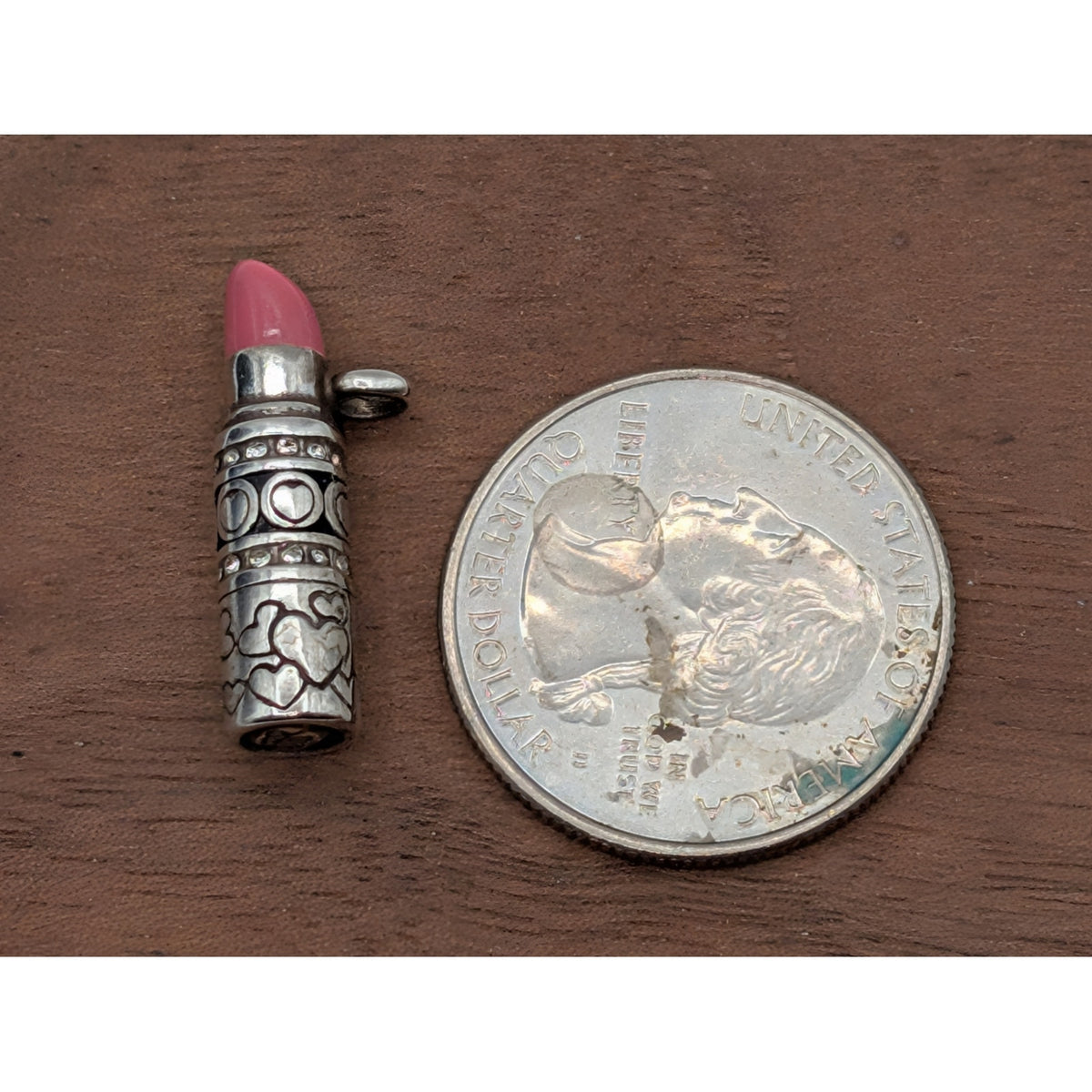 Vintage Brighton Lipstick Charm