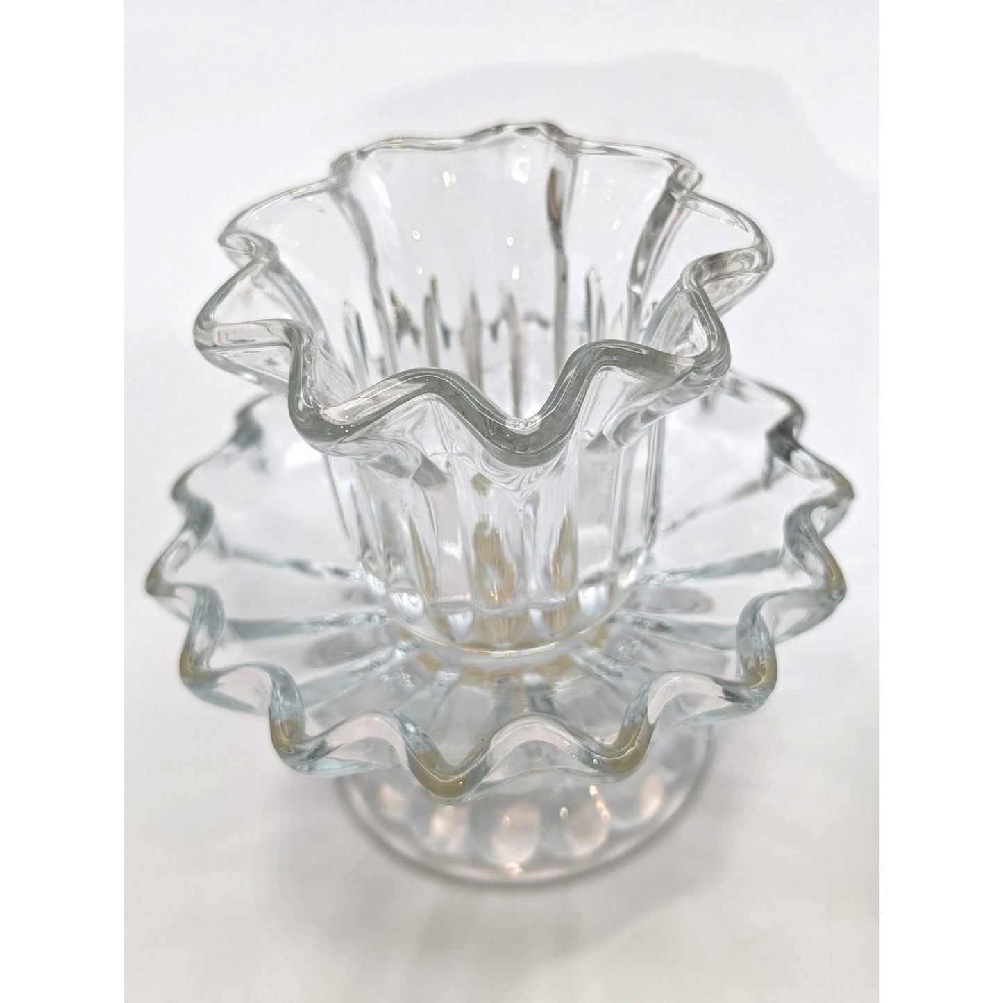 Partylite Glass Set of Multipurpose Candle Holders Taper Tea Light Votive Pillar