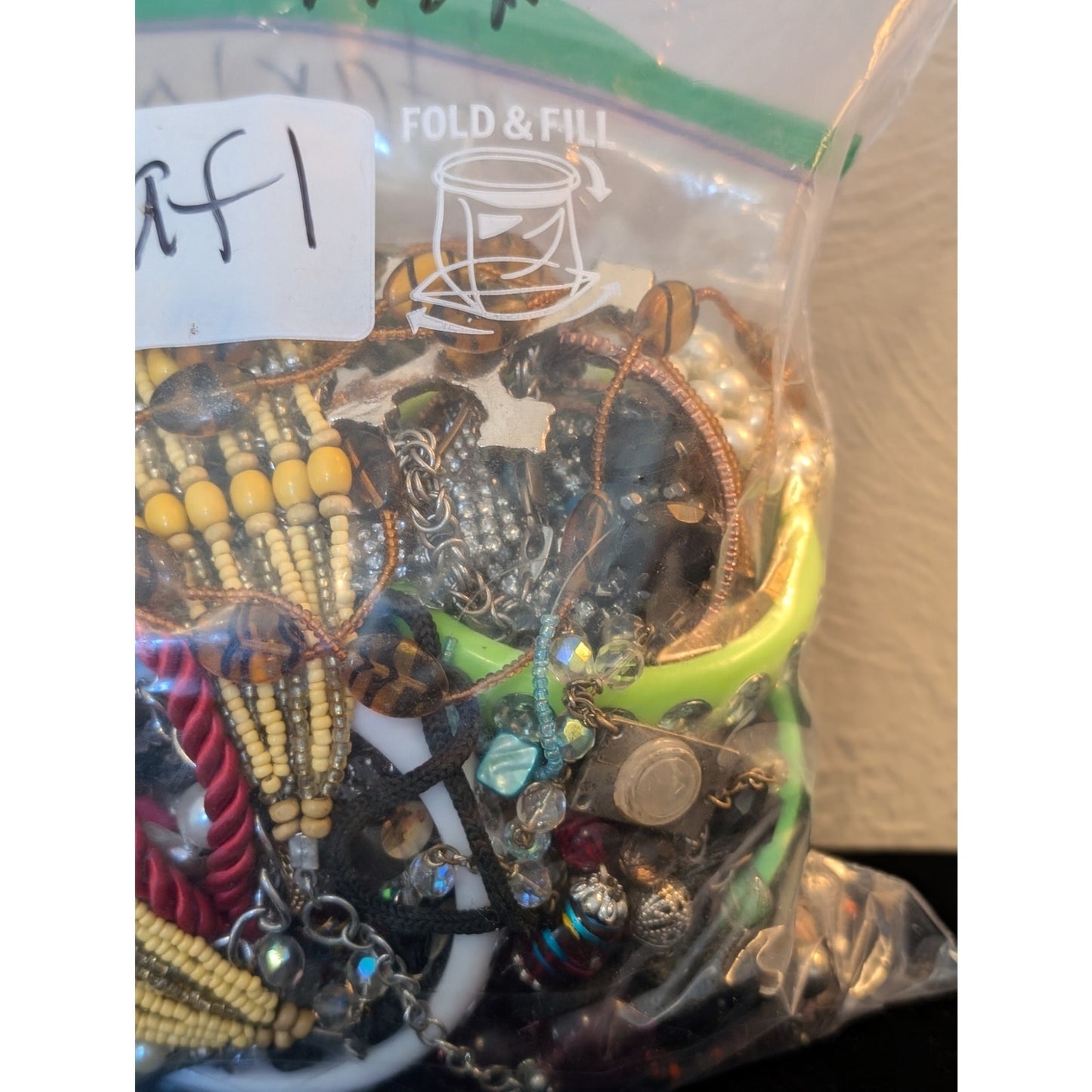 Jewelry Lot Harlow Repurpose Bag 4 Plus Lbs Beads/Craft/Repurpose Pieces