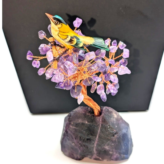 Takahashi Vintage 1950-60s Art and Woodcraft Handmade Goldfinch Pin
