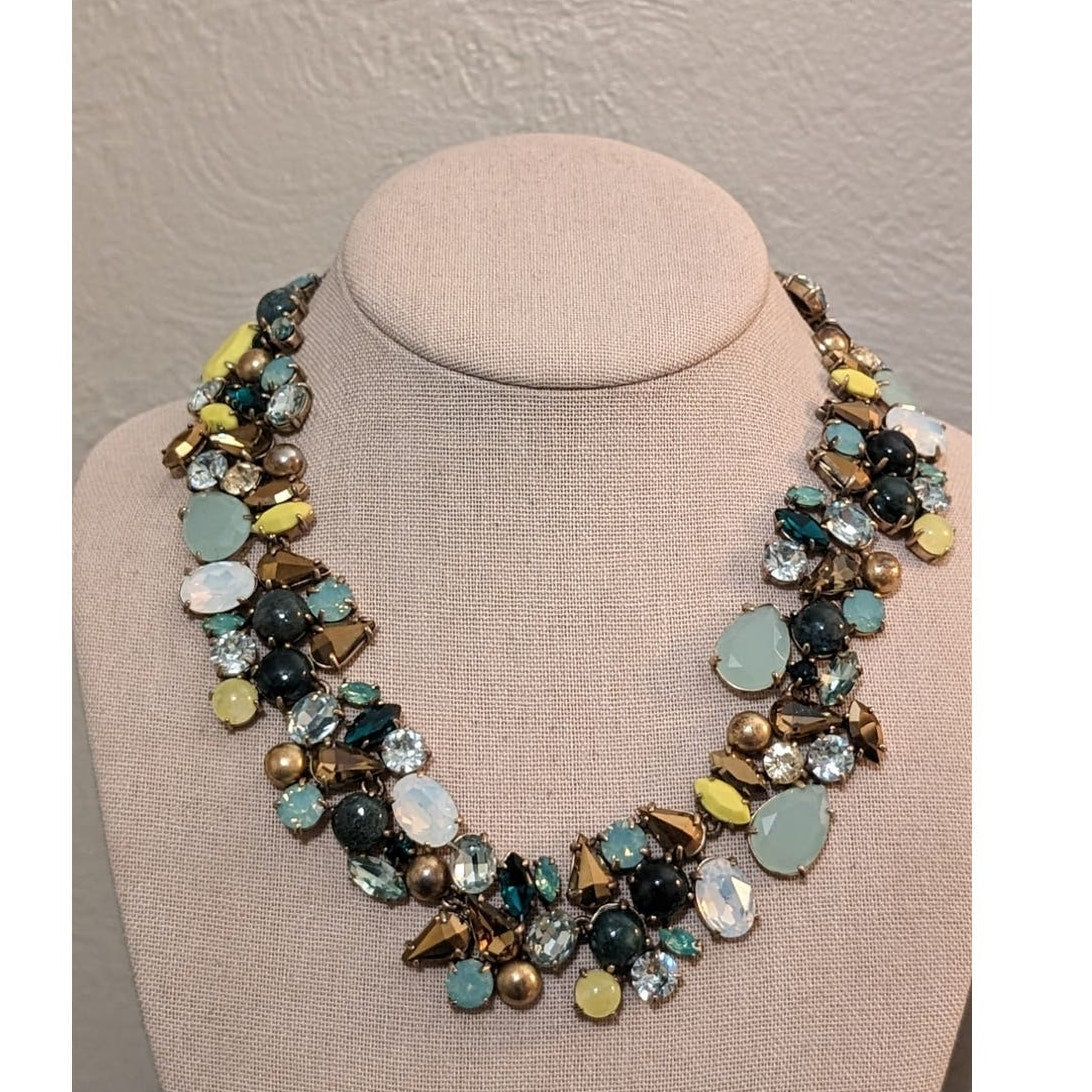 J. Crew Rare Spring Bloom Statement Necklace  -- Rare