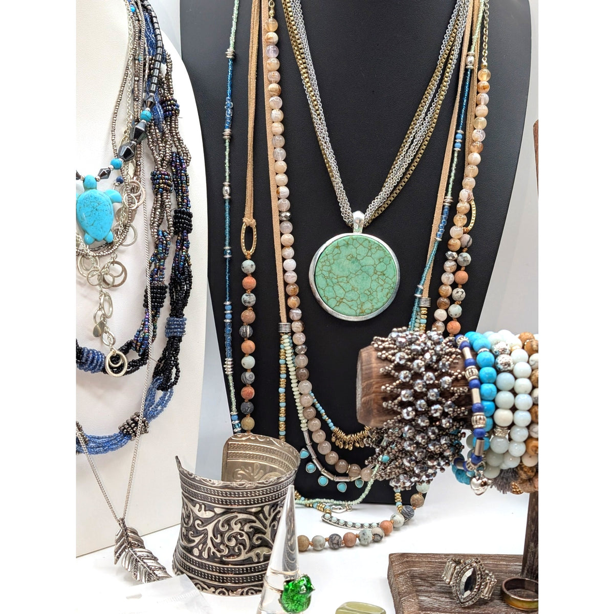 Reseller's Delight 56 Pc Boho Costume Jewelry Lot