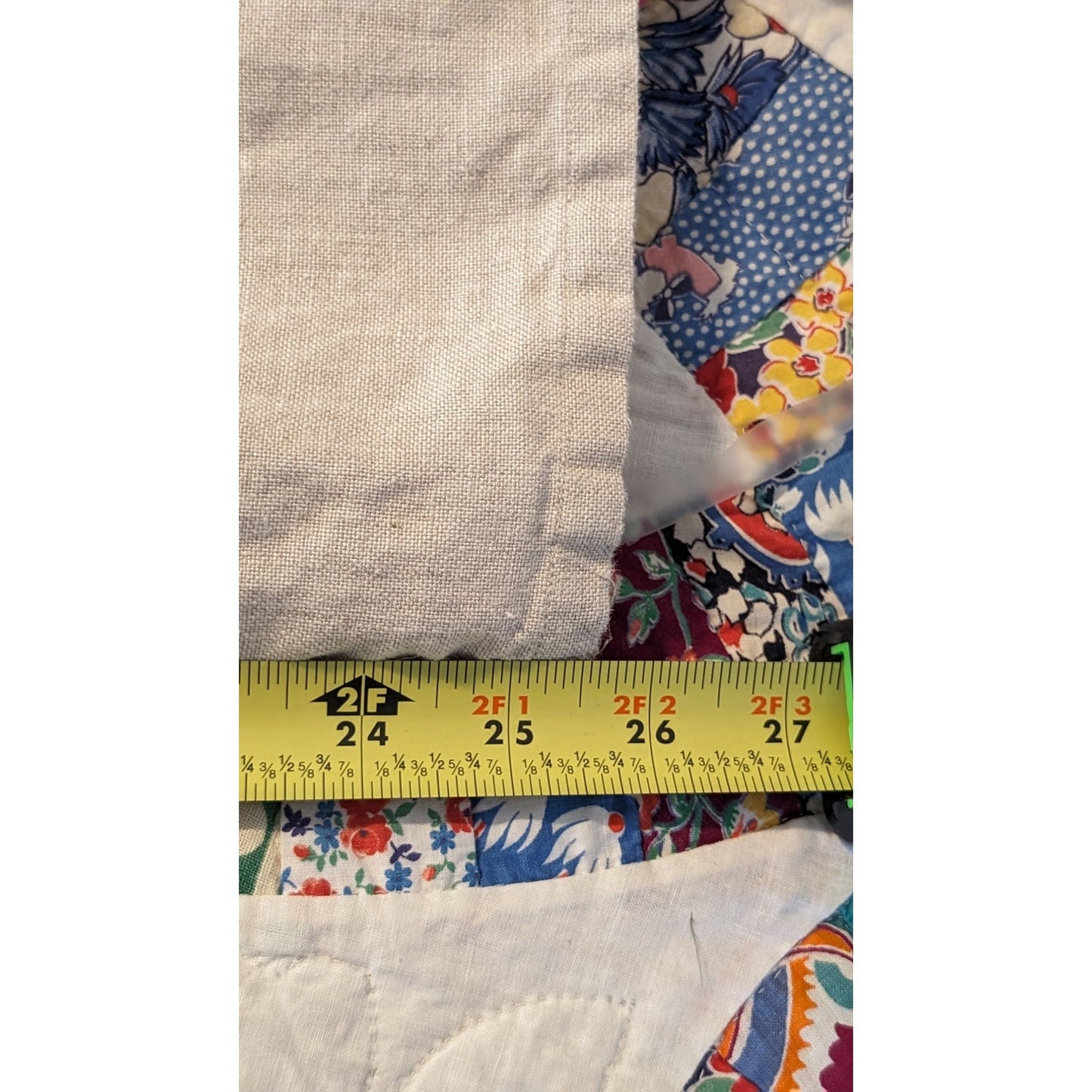 Charter Club Allison Fit Cropped 100% Linen Ecru Roll Tab Pant Womens Sz 18W
