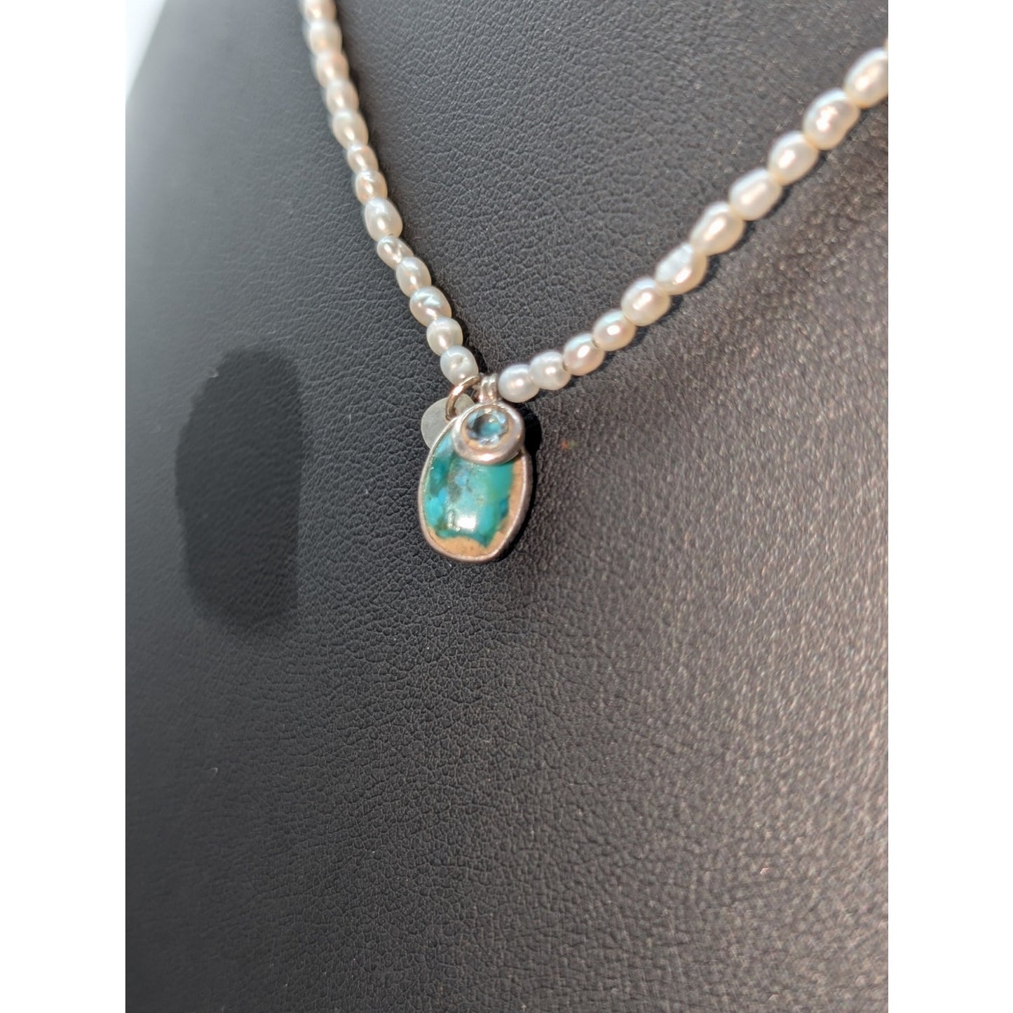 Silpada Clear Skies 925 Sterling Silver Pearl 16"-18" Necklace