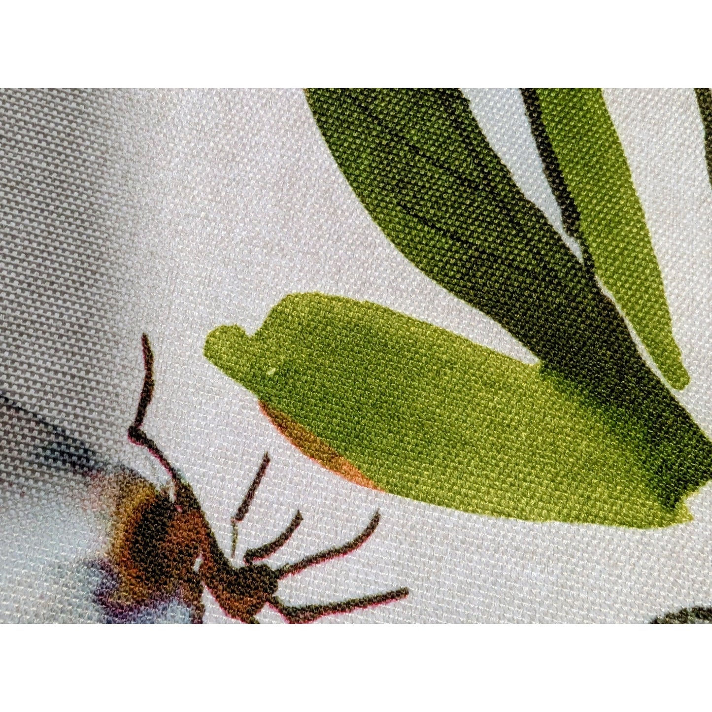 Benson Mills 60" X 102" Rectangle Flowersl & Insects Tablecloth NWOT