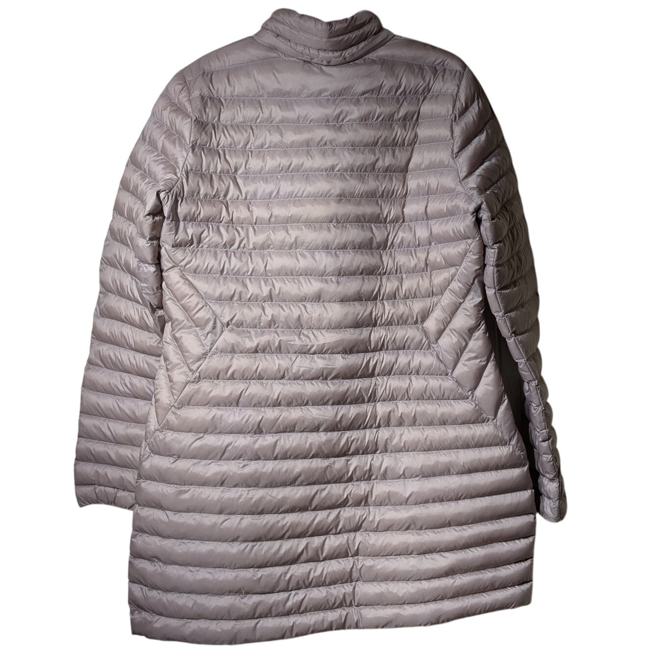 32 Degrees Heat Light Mauve Ultra Light Packable Puffer 3/4 Jacket Womens Sz M