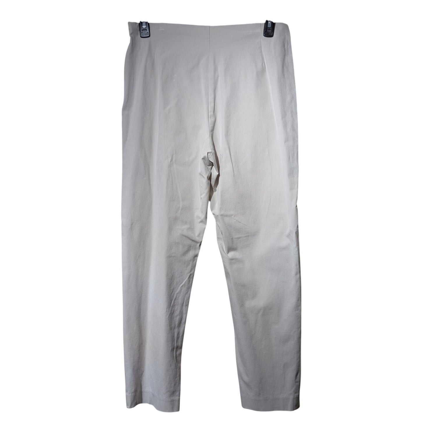 Eddie Bauer Cotton Stretch Flat Front Side Zip Straight Leg Pant Womens' Sz 14