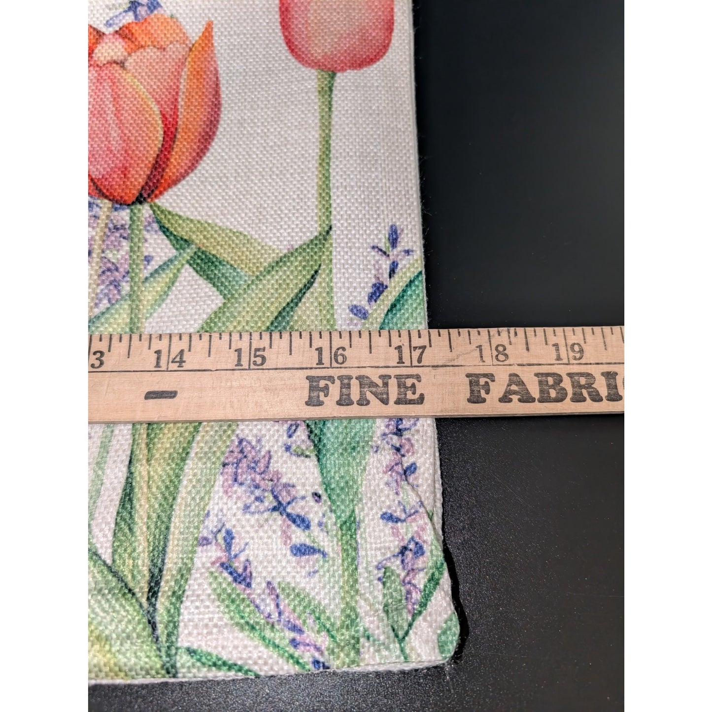 NWOT Spring Floral Zippered 17x17 Decorative Pillow Cover