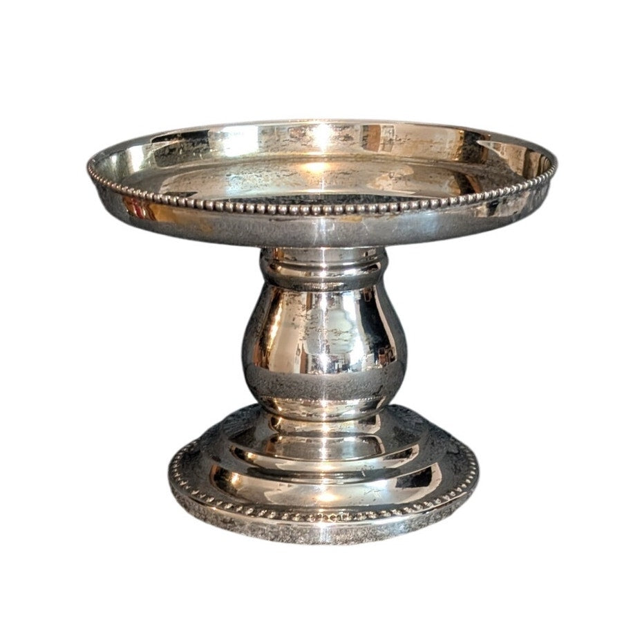 Vintage Bombay Silverplate Cake Stand (Without Glass Dome)