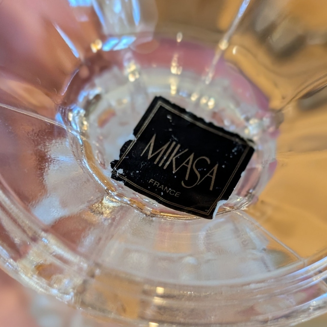 Mikasa France Crystal Bud Vase