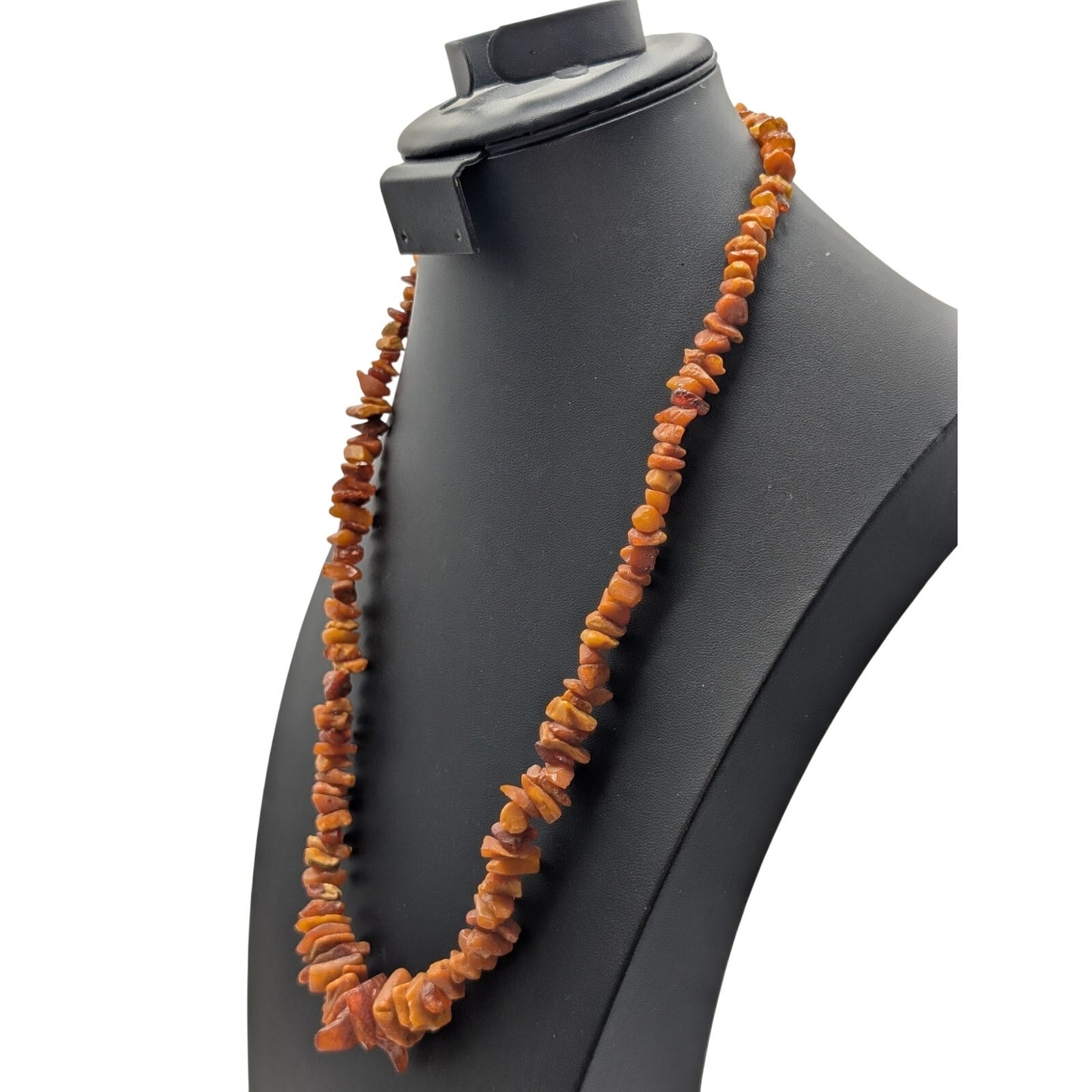 Vintage Long Strand Chunky Raw Amber (Needs Restrung or Clasp Added)