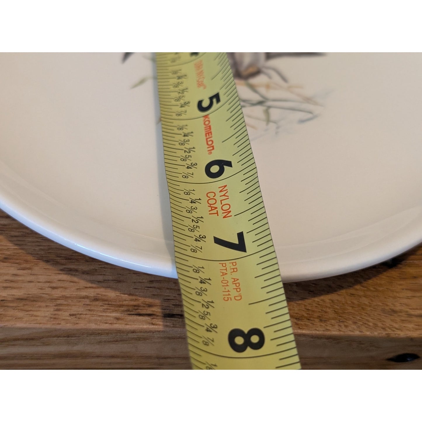 Vintage Sheffield Pottery Sheffield Massachusetts Bird Plate
