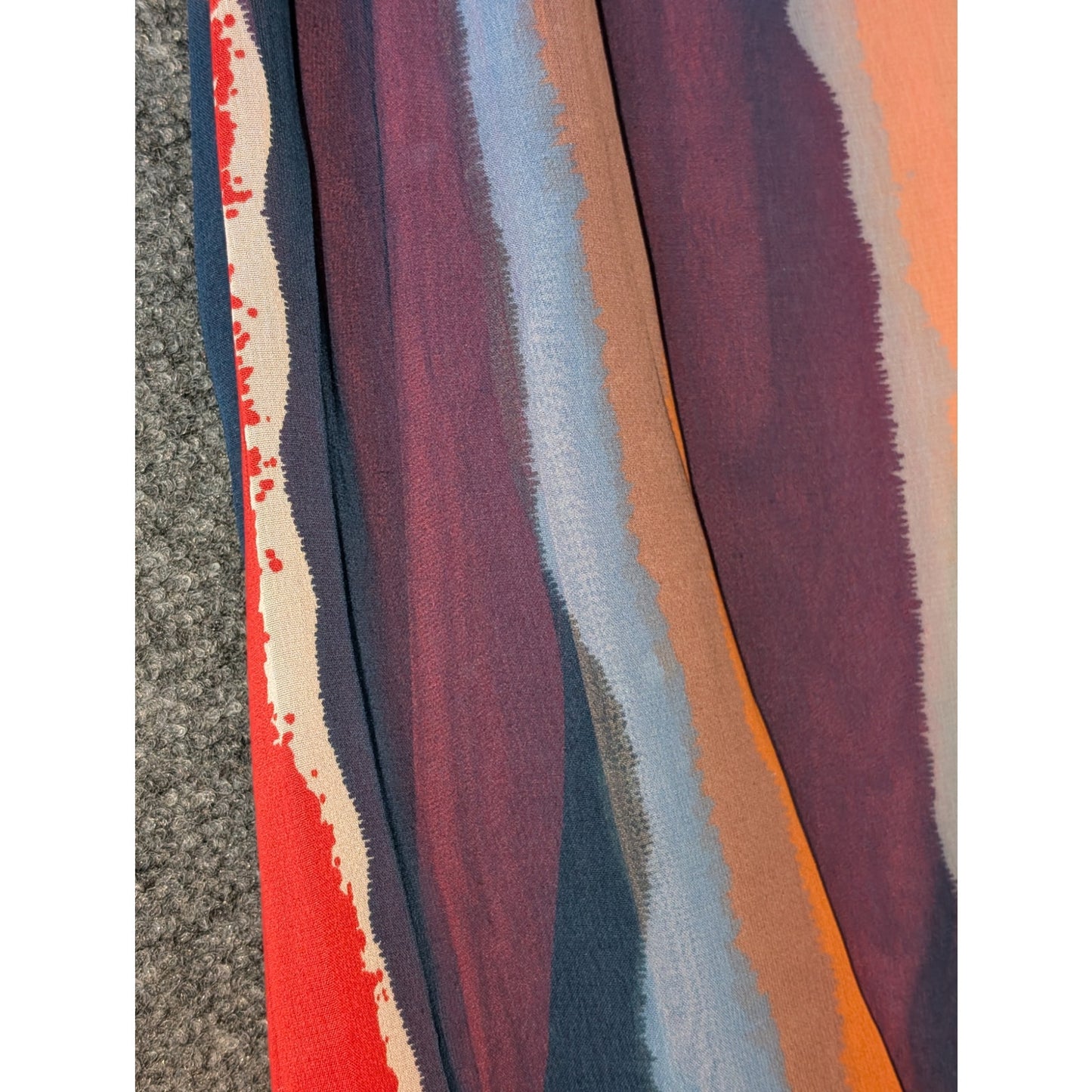 Phool Multi-Color Boho Maxi Elastic Waist Skirt Size 1X