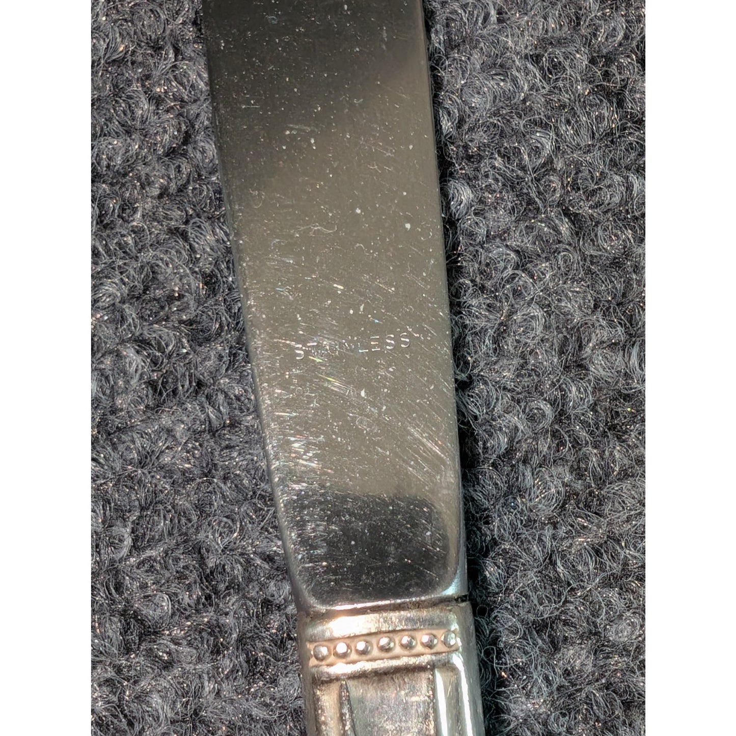 Vintage Holmes & Edwards Danish Princess Pattern Inlaid IS Three Knives