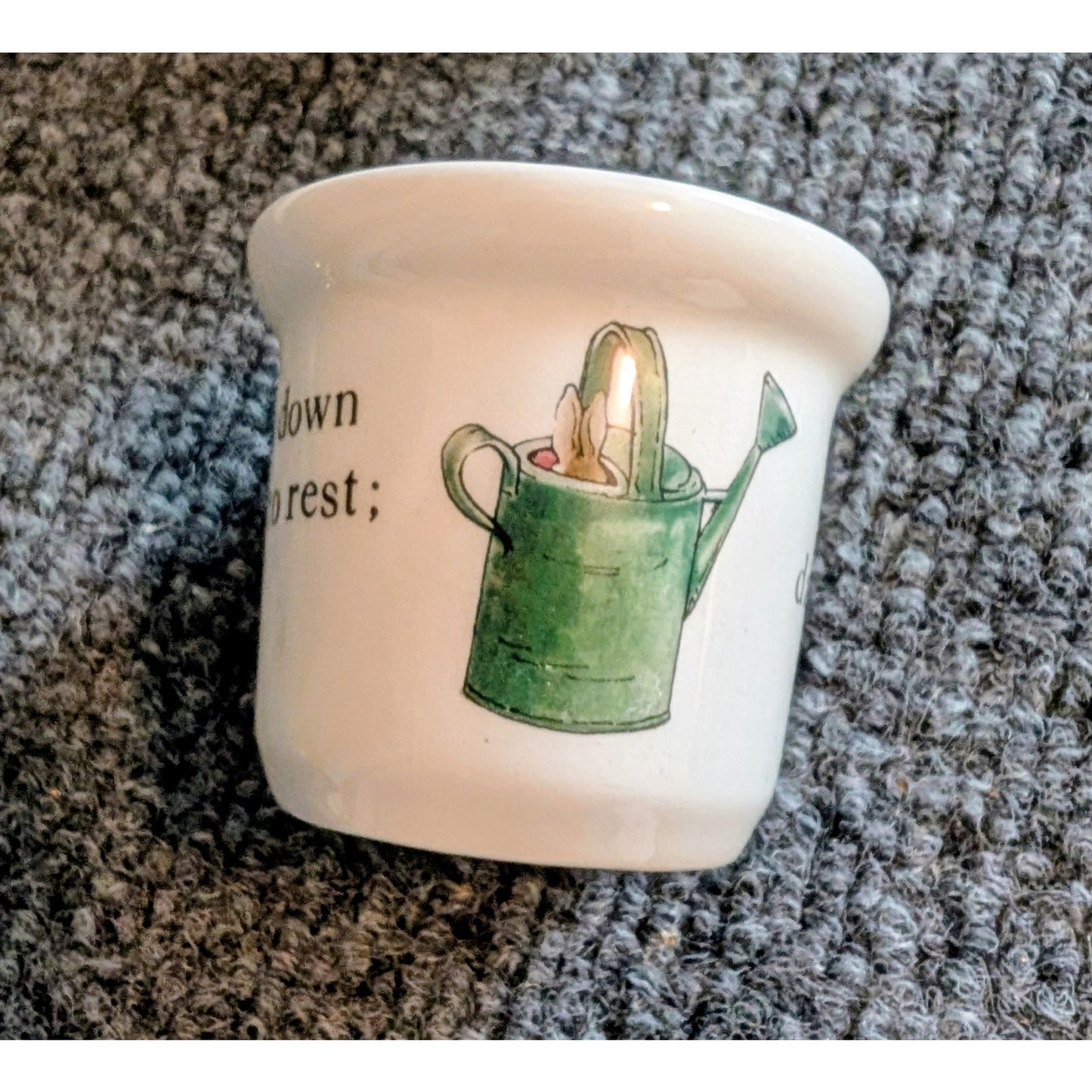 Vintage Beatrix Potter Peter Rabbit Wedgwood 4 Piece Nursery Set
