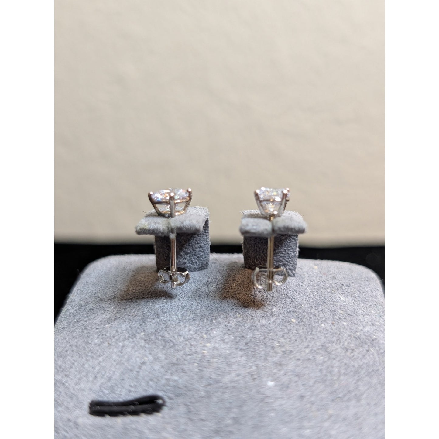 925 Sterling Silver 5mm CZ Stud Earrings