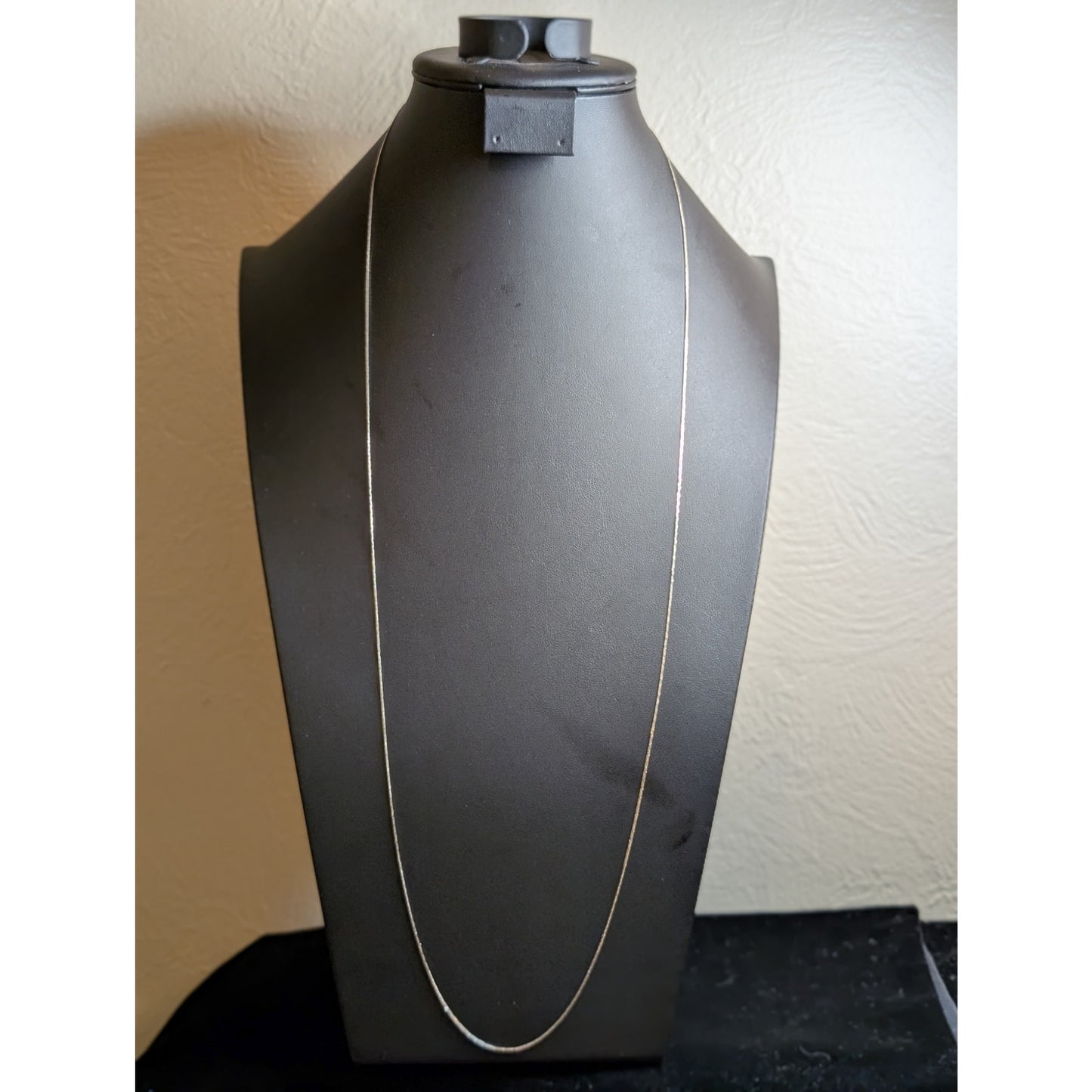 Vintage 925 Italy Sterling Silver Diamond Cut 36" Chain Necklace