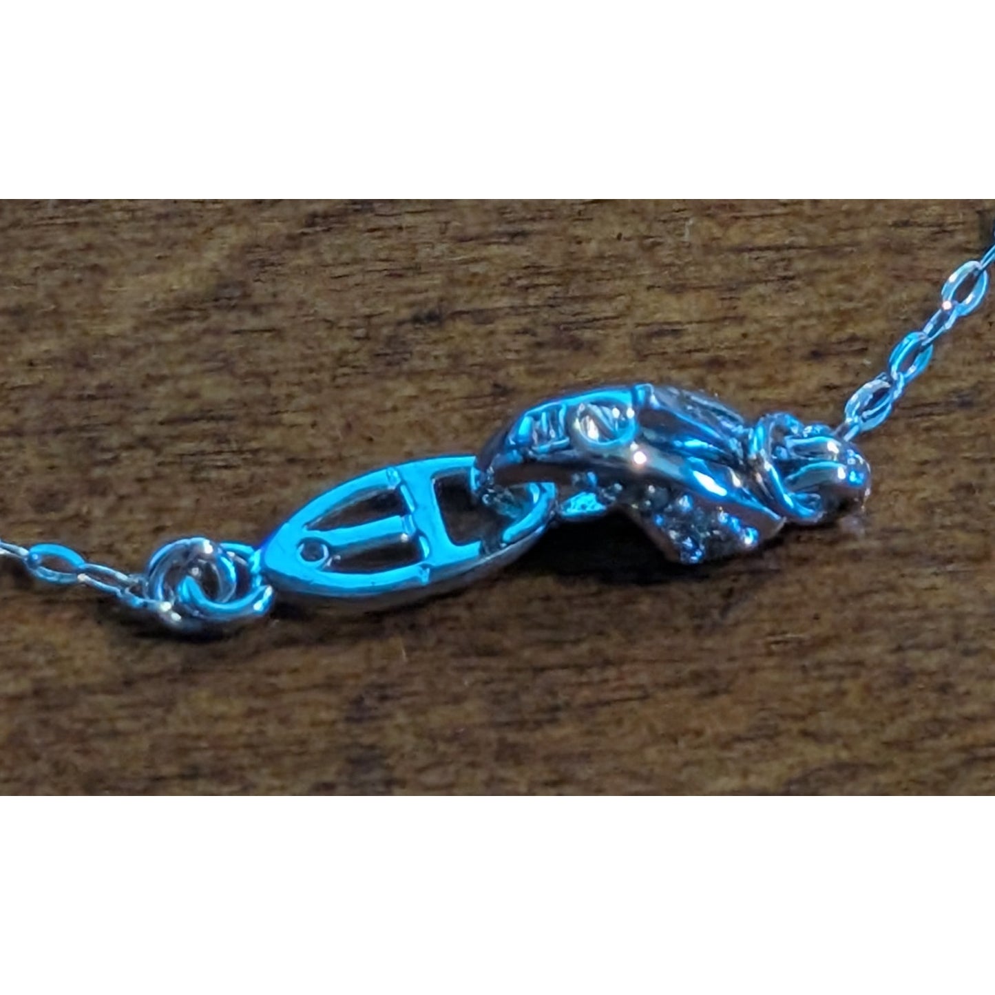 Eliot Danori $55 Silver Tone Sparkling Crystal Cross 16", 17", 18" Necklace NWOT