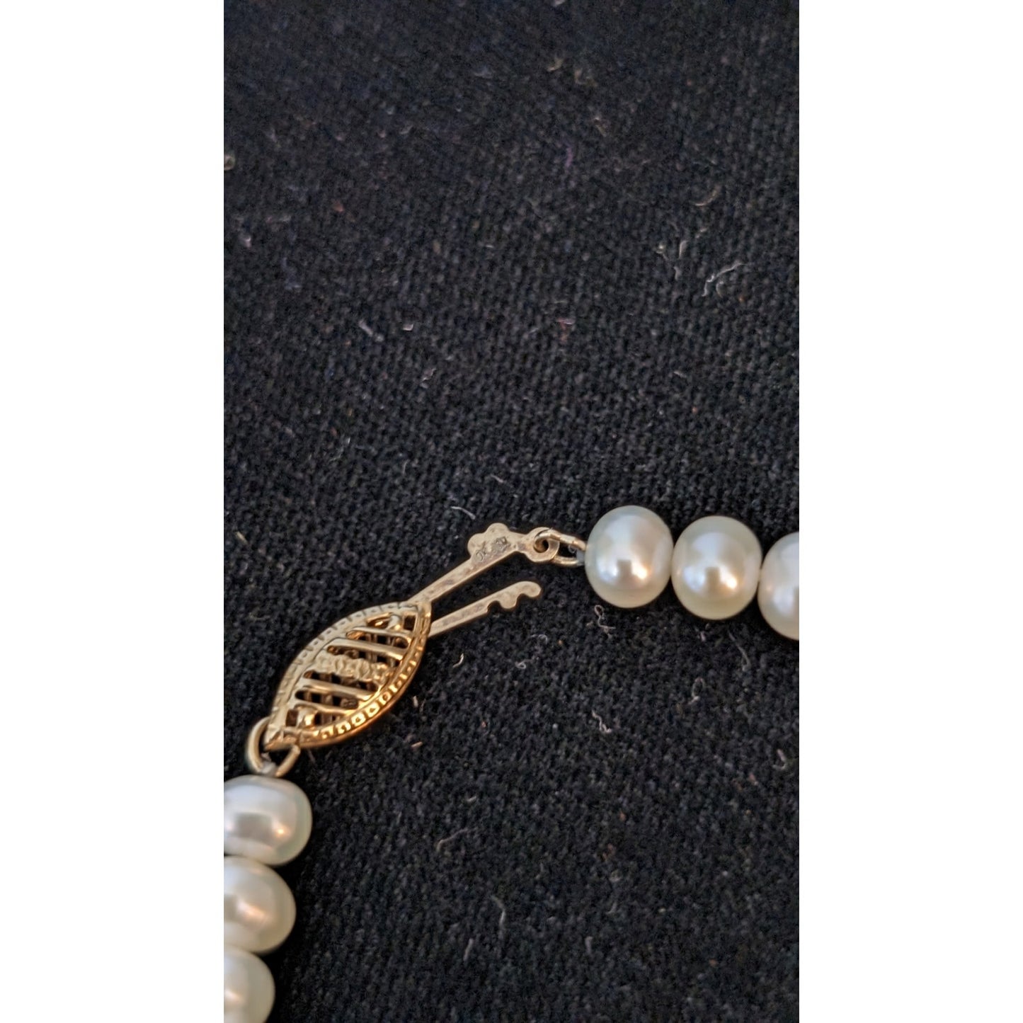 10K Yellow Gold JCM Jacmel Mauritius Freshwater Pearl Necklace and Bracelet Set