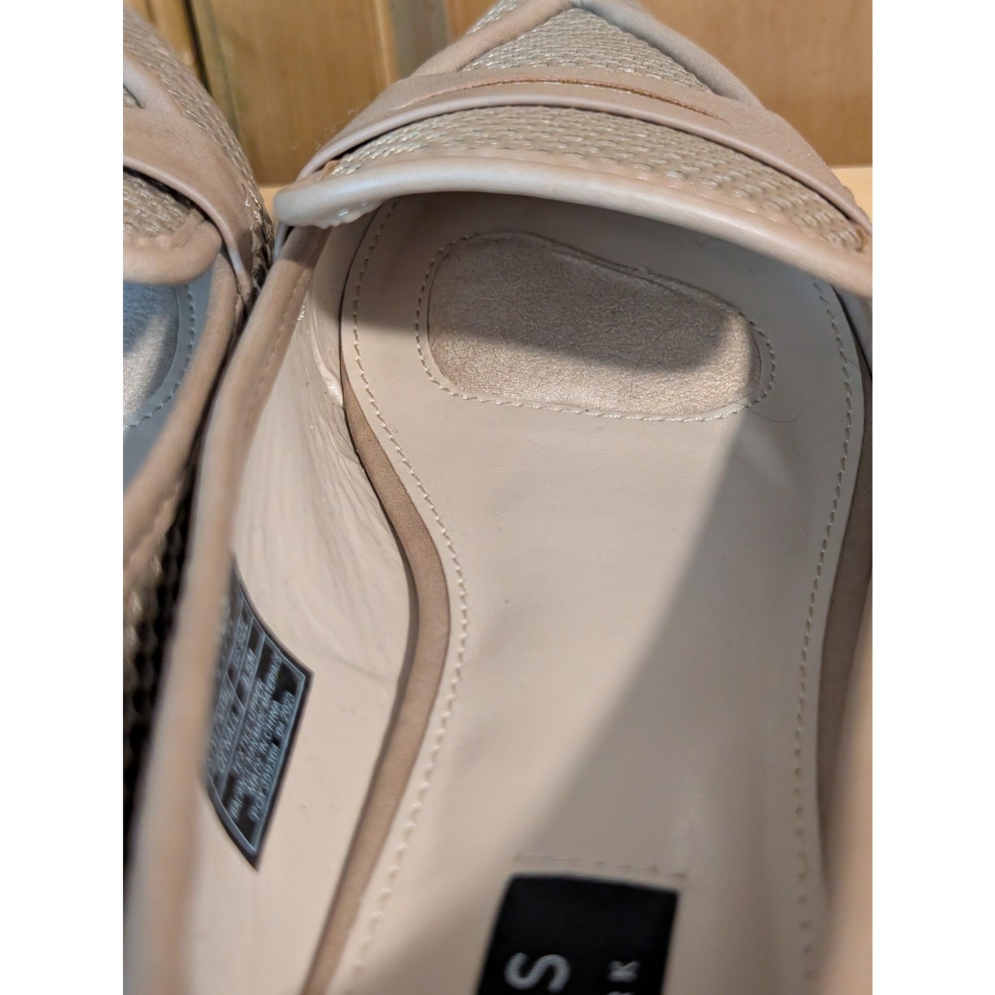 Jones New York Women's Qenall Tan Pointed Toe Flat Slip On Loafer Flat Size 8.5