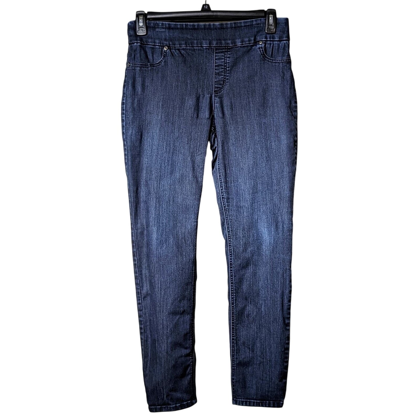 Chico's Dark Wash Slimming Pull On Jean Chico's Size 1 (US M-8)