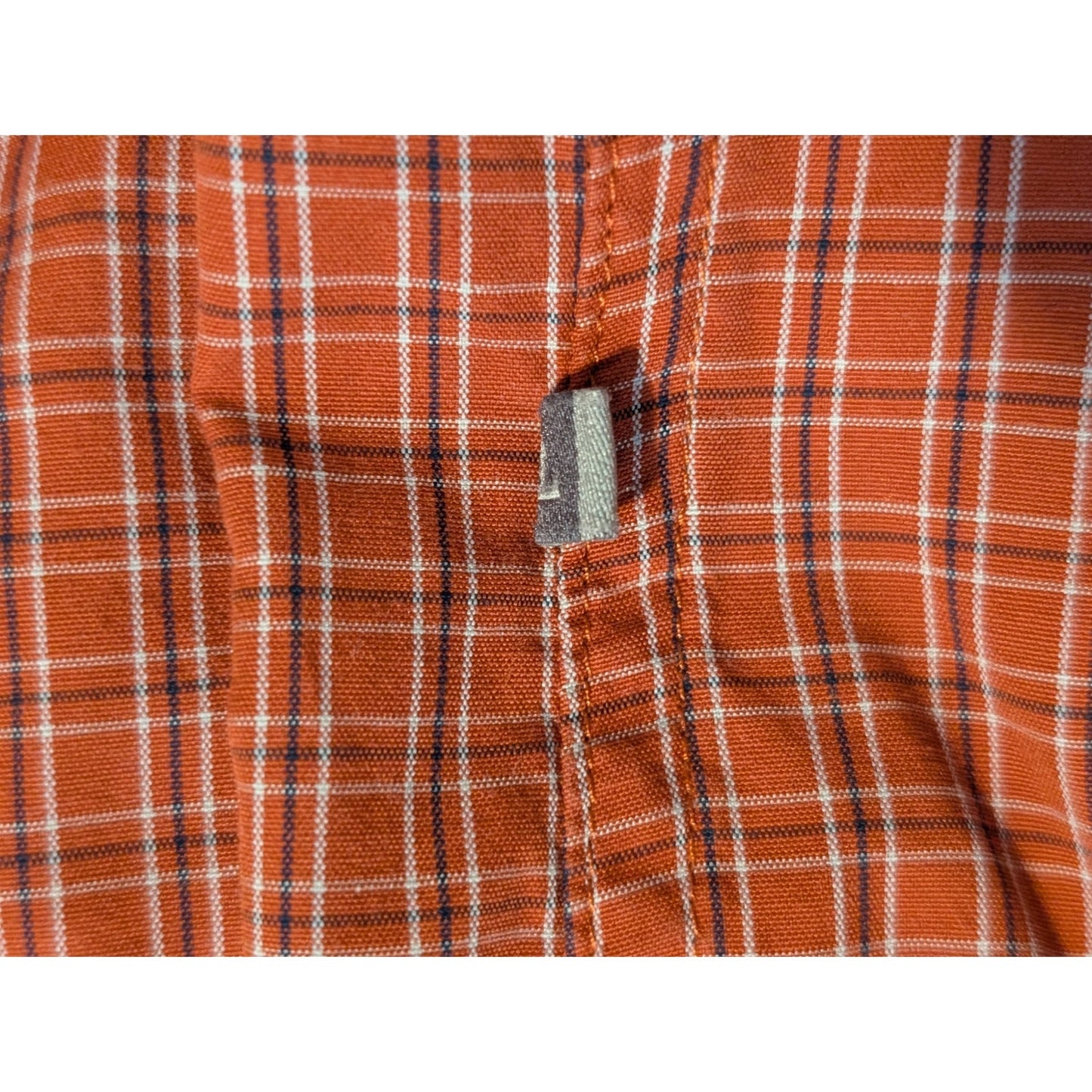 Toad & Co. Insect Shield Repellant Apparel Red Plaid Button Down Shirt Sz XL