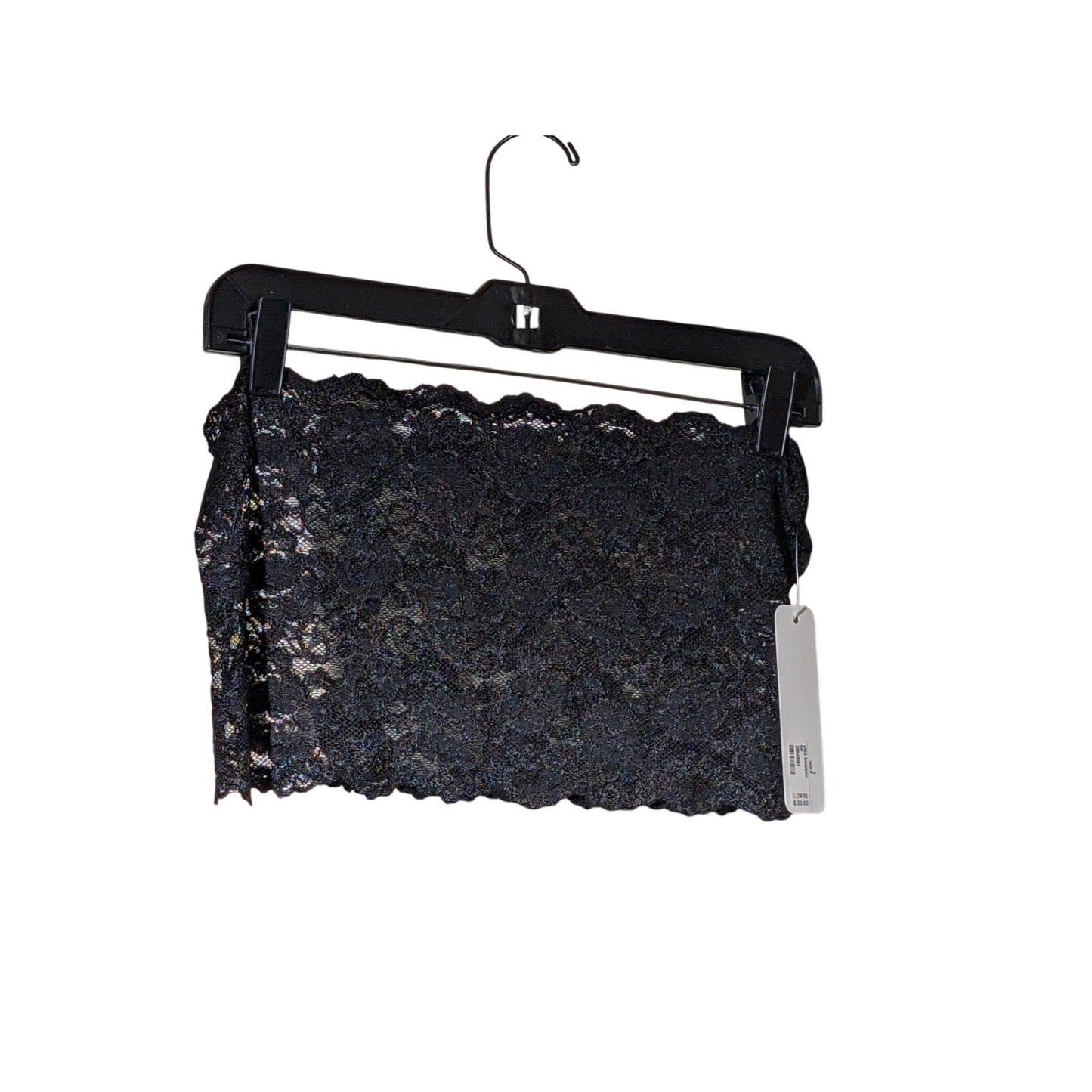 Soft Surroundings Heavenly Soft Black Lace Bandeau NWT Size L (14/16)