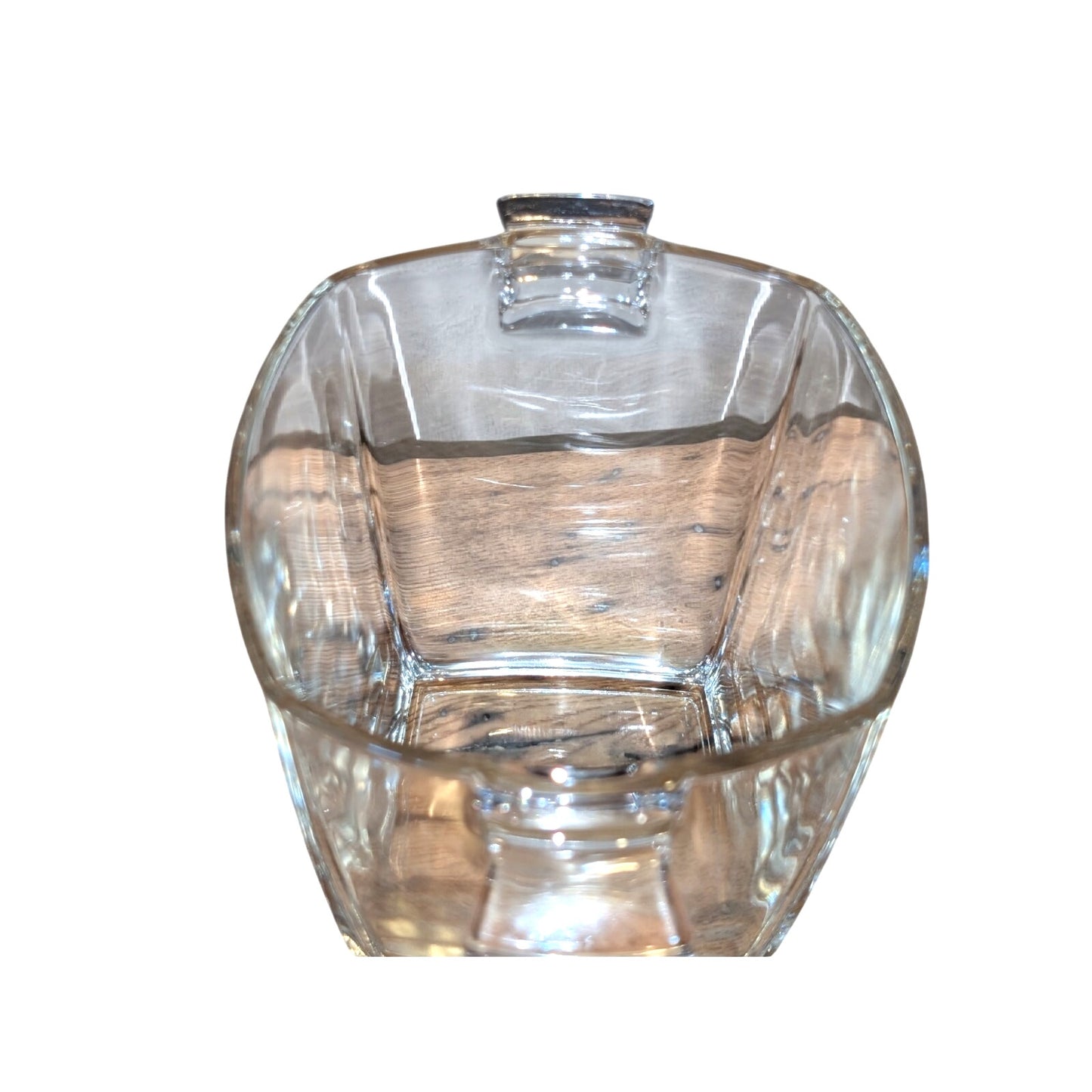 Vintage 1970s French Art Deco Glass Ice Bucket