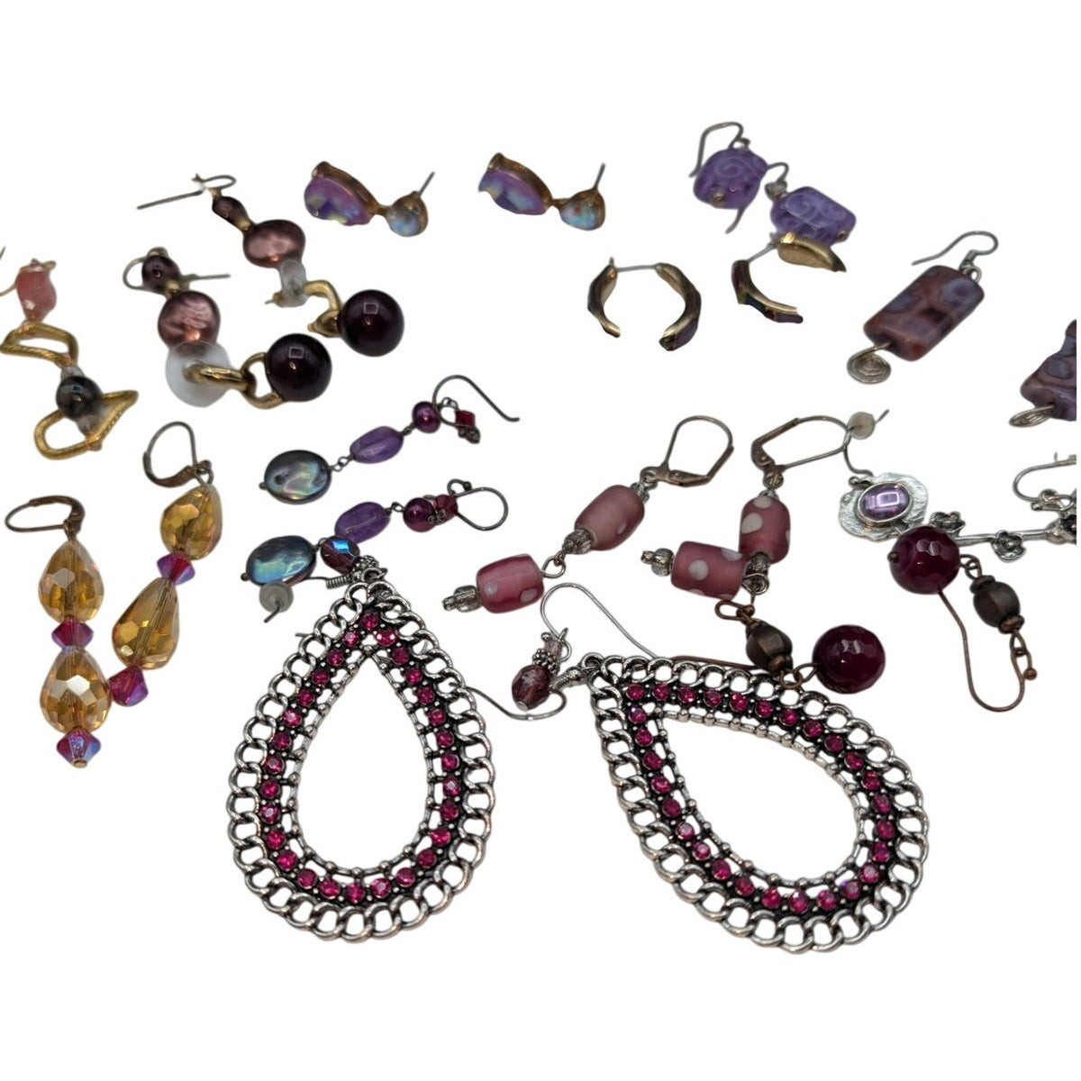 Reseller' Delight Curated Purple Lot of 41 Pieces of Jewelry