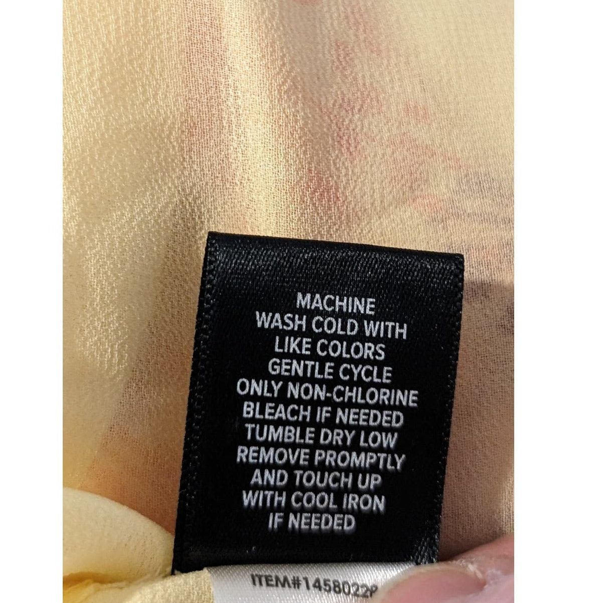 Torrid Babydoll Chiffon Smocked Bodice Yellow Orange Top Womens Sz 3
