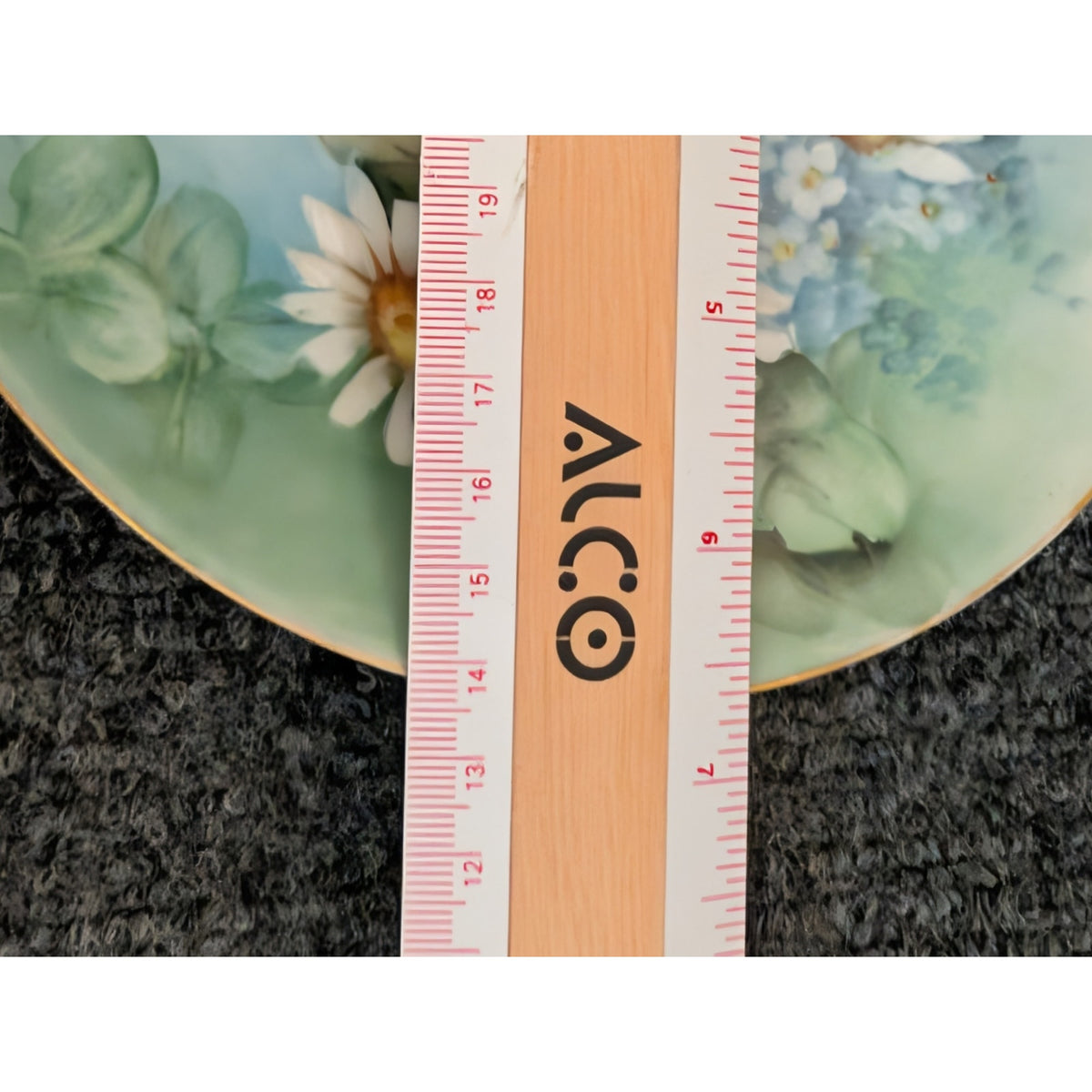 Vtg Thomas Sevres Bavaria Porcelain Hand-Painted Forget Me Not Floral 6.5" Plate