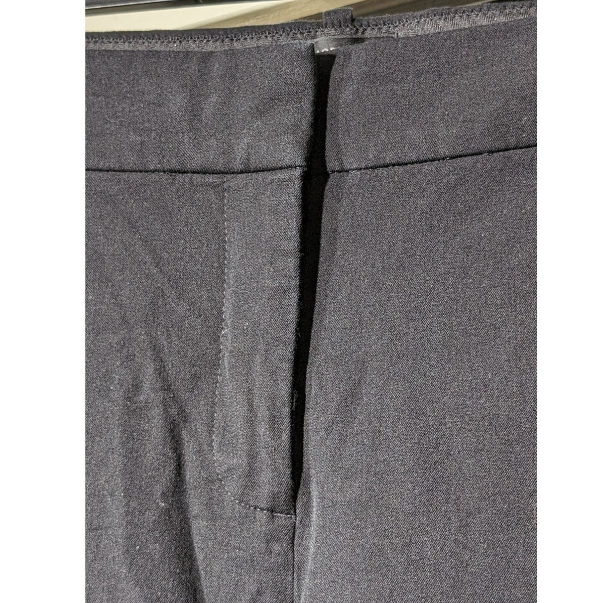 J. Crew Black 'Cameron' Cotton Viscose Stretch Crop Pant Womens Sz 16