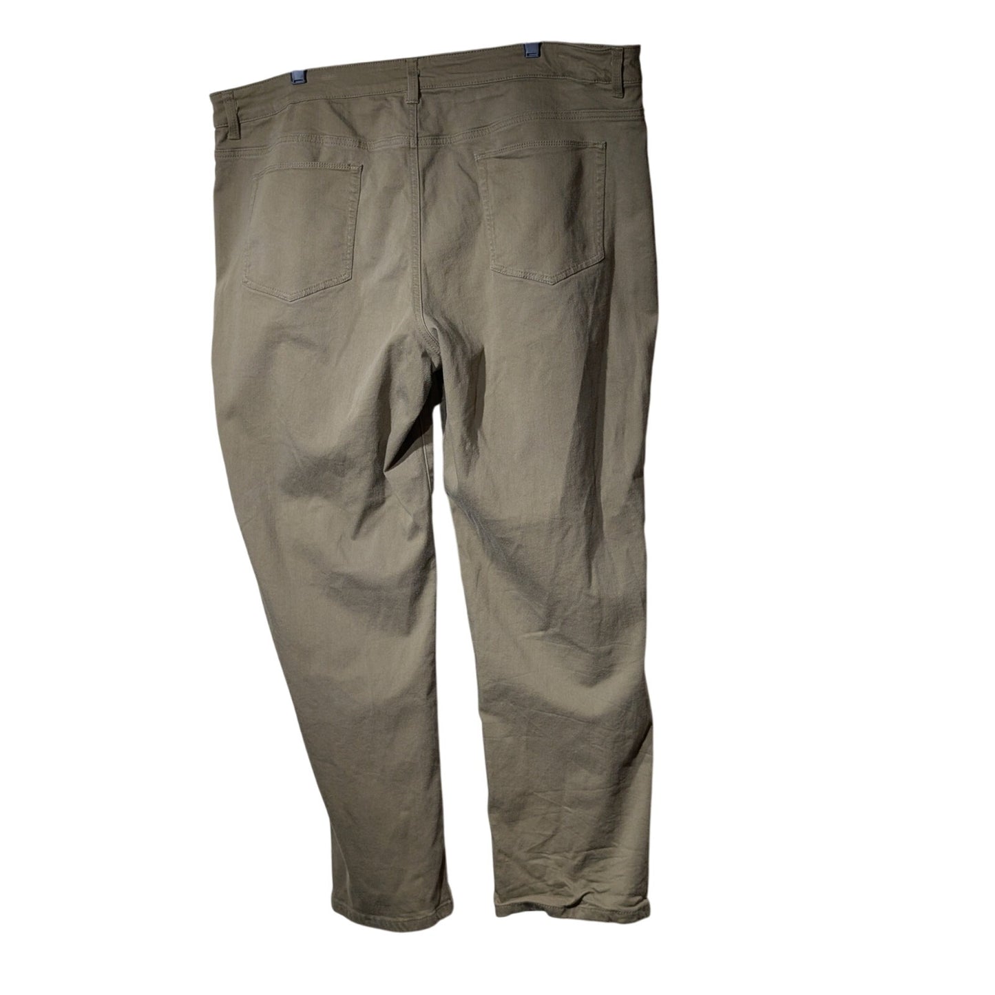 Chico's The Platinum Boyfriend Khaki/Taupe Jean Chico's Sz 4 (US XXL/20)