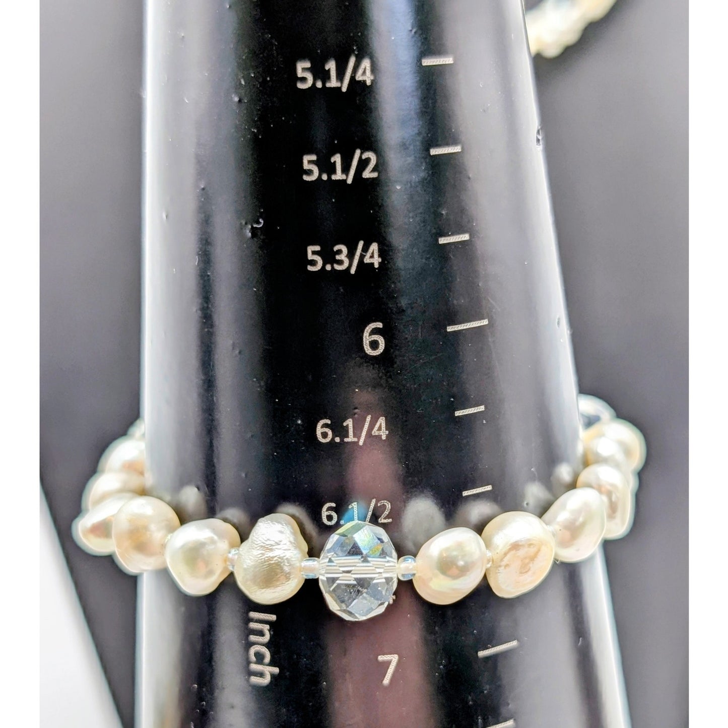 Natural Genuine Peanut & Baroque Irregular Shaped Pearl Necklace & Bracelet Set