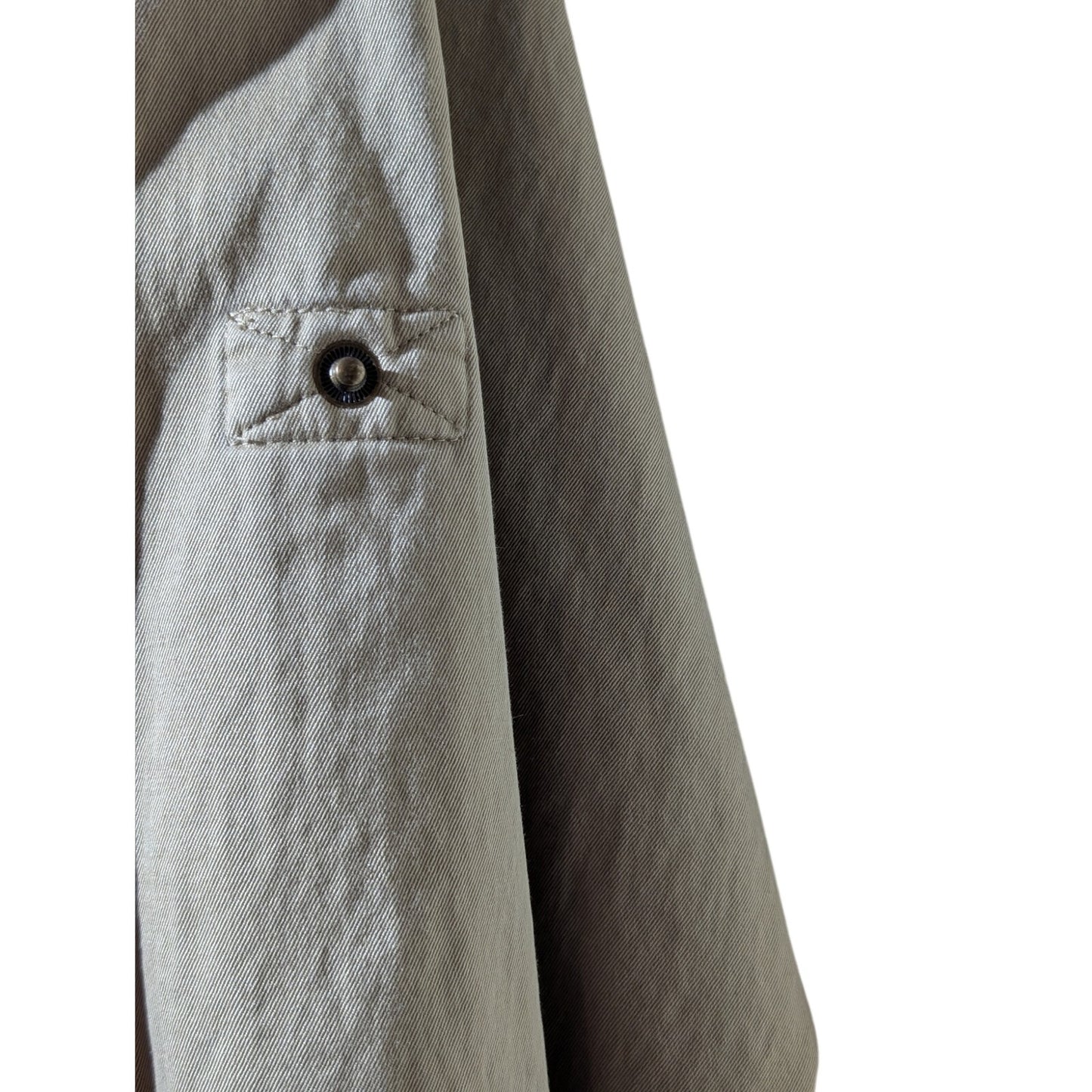 Lauren Ralph Lauren Safari Field Shirt Khaki Utility Pockets Unisex Size Medium