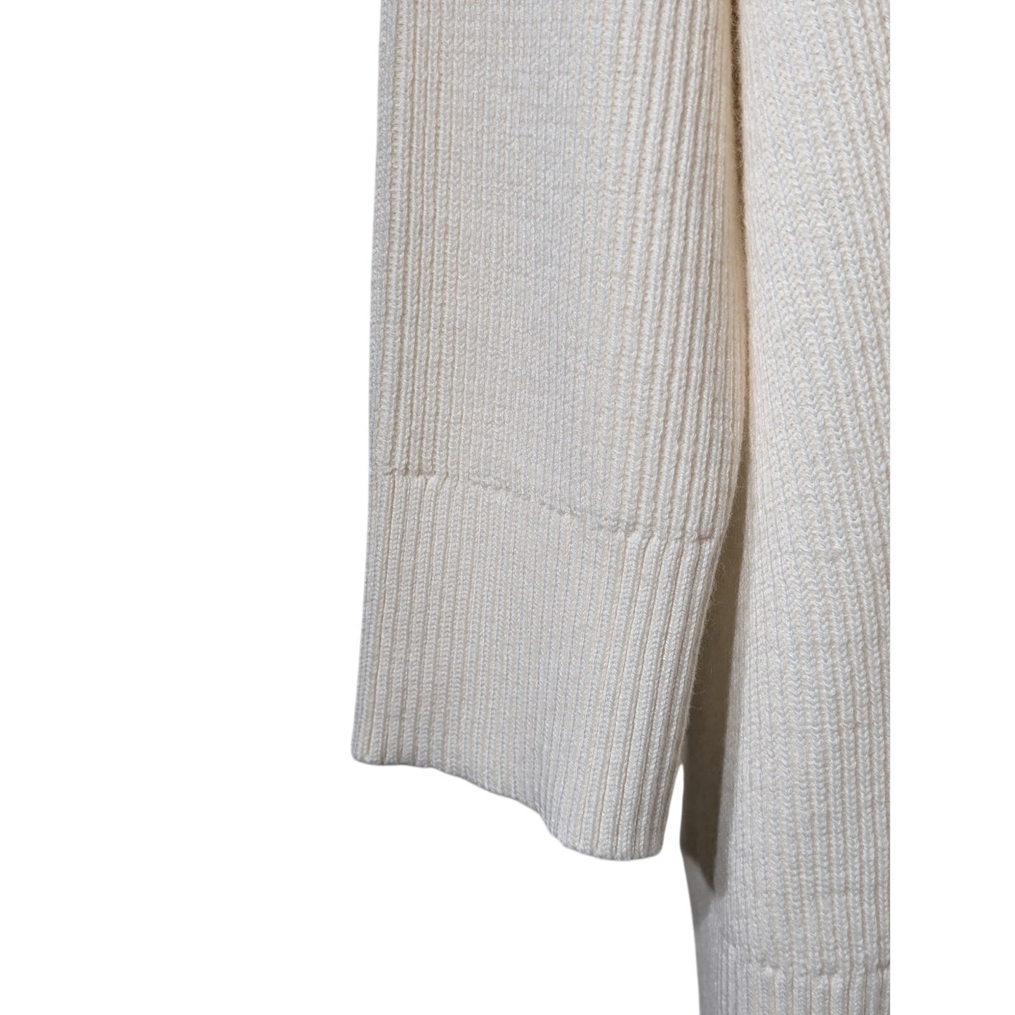 Athleta Hanover Pelican Cream Refined V-Neck Sweater Relaxed Fit Sweater Sz 2X