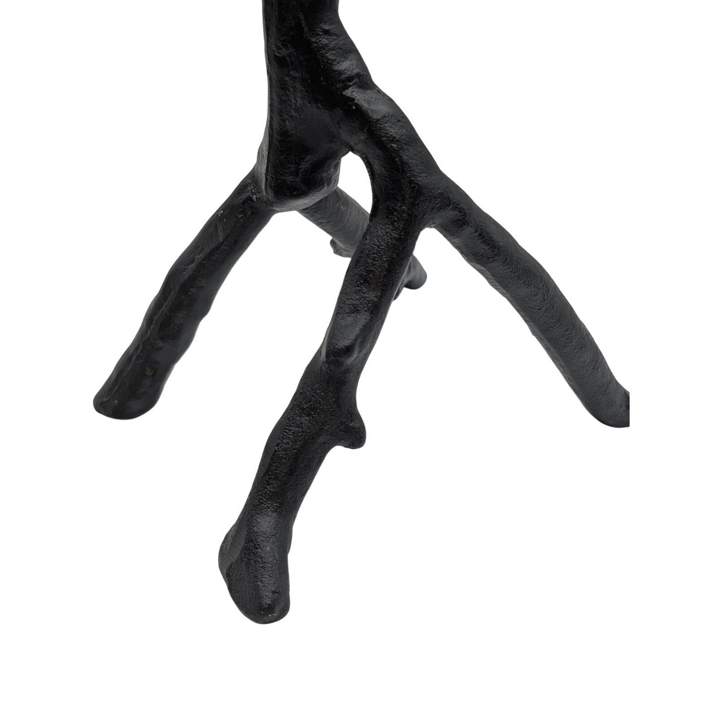 Black Iron Enchanted Forest Candlestick