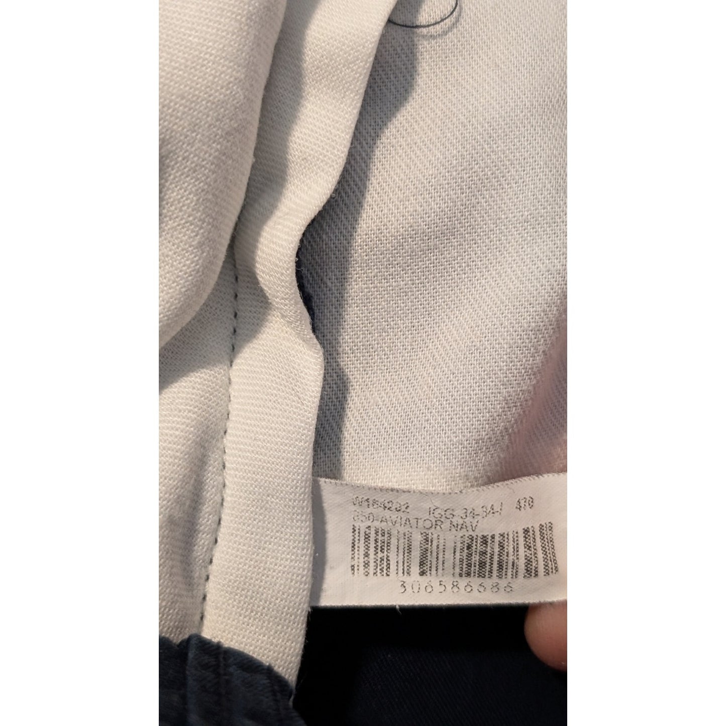 Polo by Ralph Lauren Navy 100% Cotton Chino Short Men's Size 34
