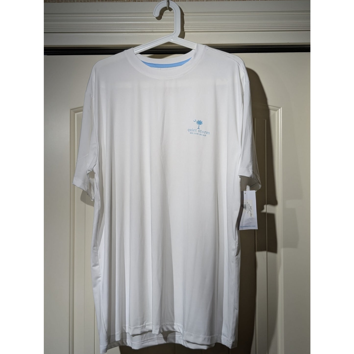 NWT Quiet Storm Hilton Head Rashguard Crew Neck Tee Mens Size XL