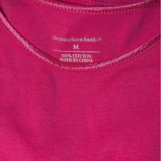 Lot of 6 Pink Red Blue T-Shirts Zip Track Jacket & Button Up Shirts