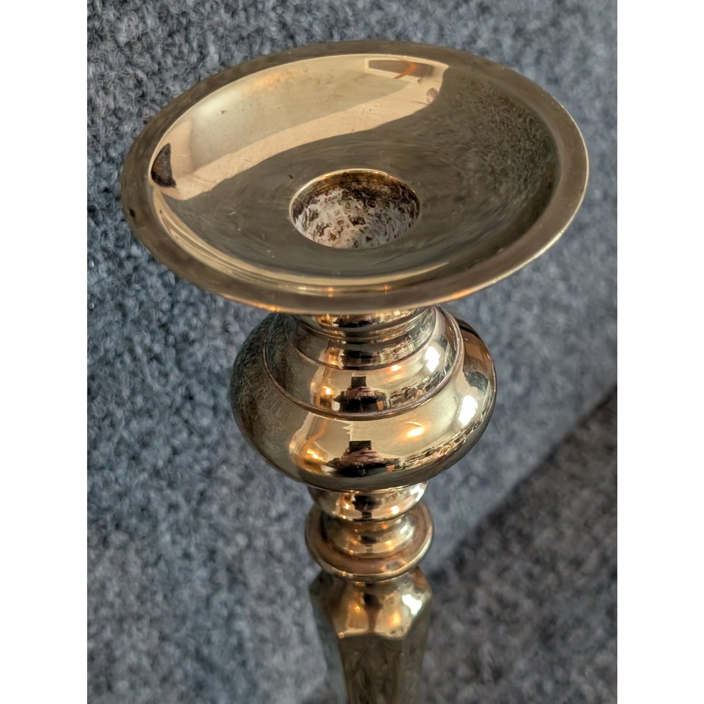 Vintage 10" Brass Candlestick