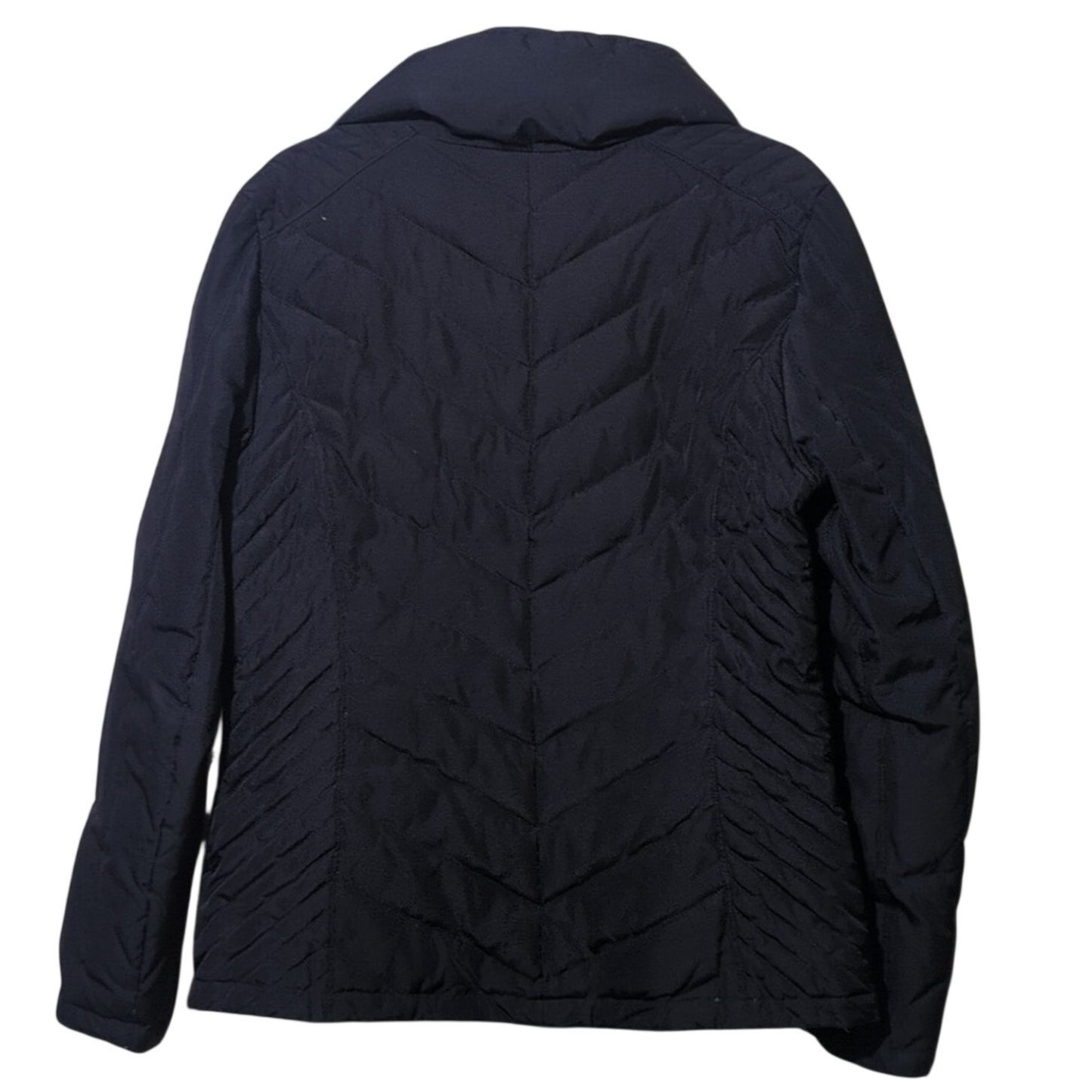 Kenneth Cole Reaction Black Full Zip Down Ski Jacket Women's Size M