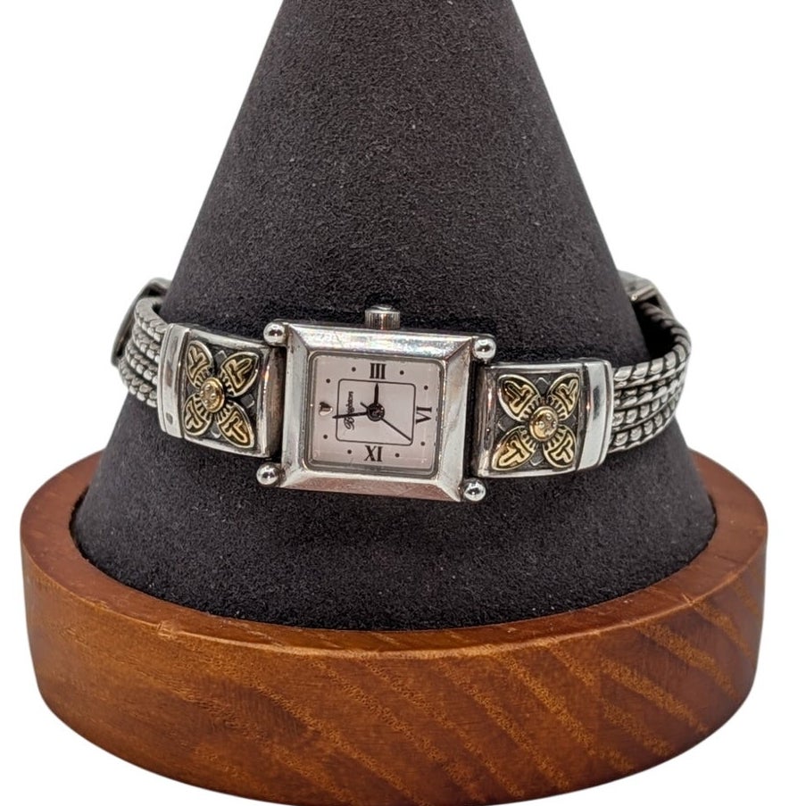Brighton Monroe Quartz Multi-Strand Rope Chain Toggle Clasp Bracelet Watch