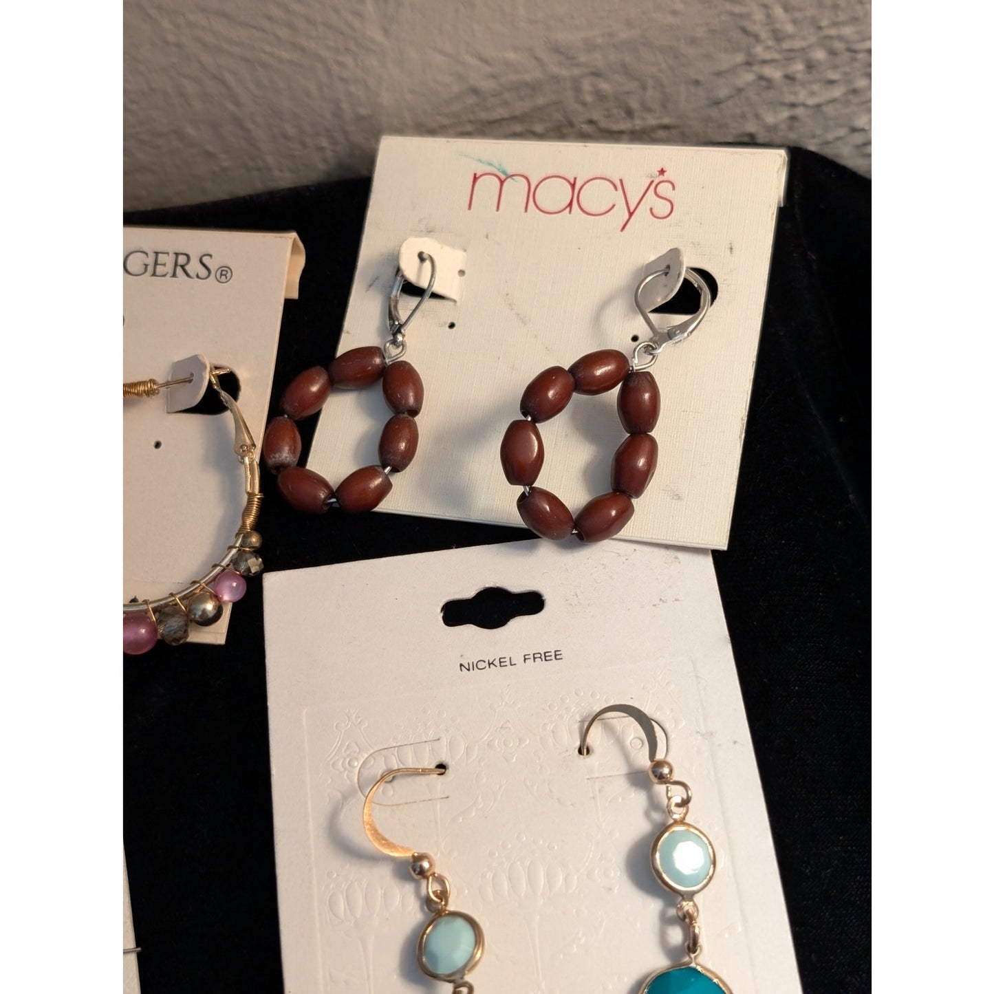 9 Pair Earring Lot Boho/Western/Dangles